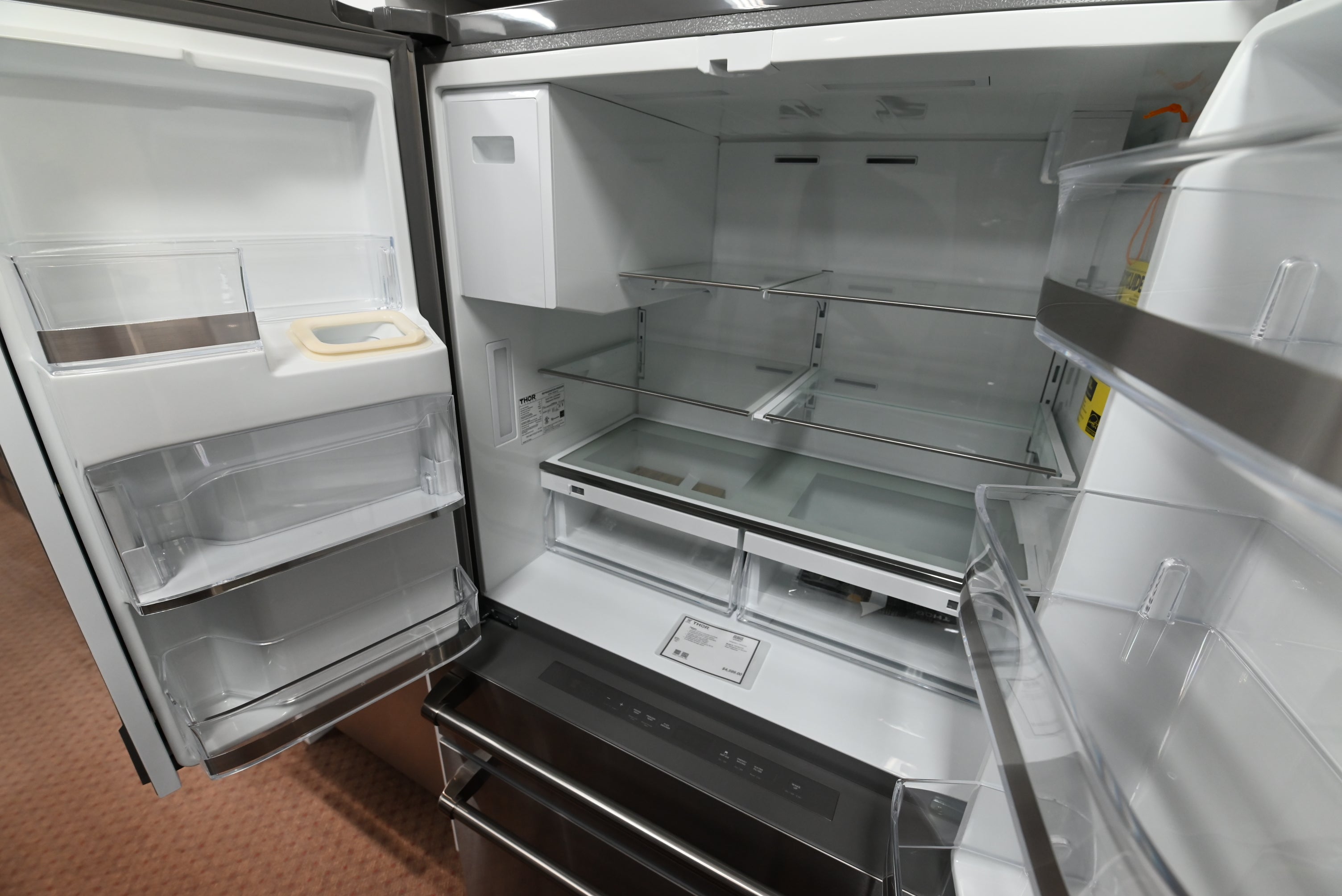 Thor TRF3601FD 36" Stainless Steel French Door Refrigerator