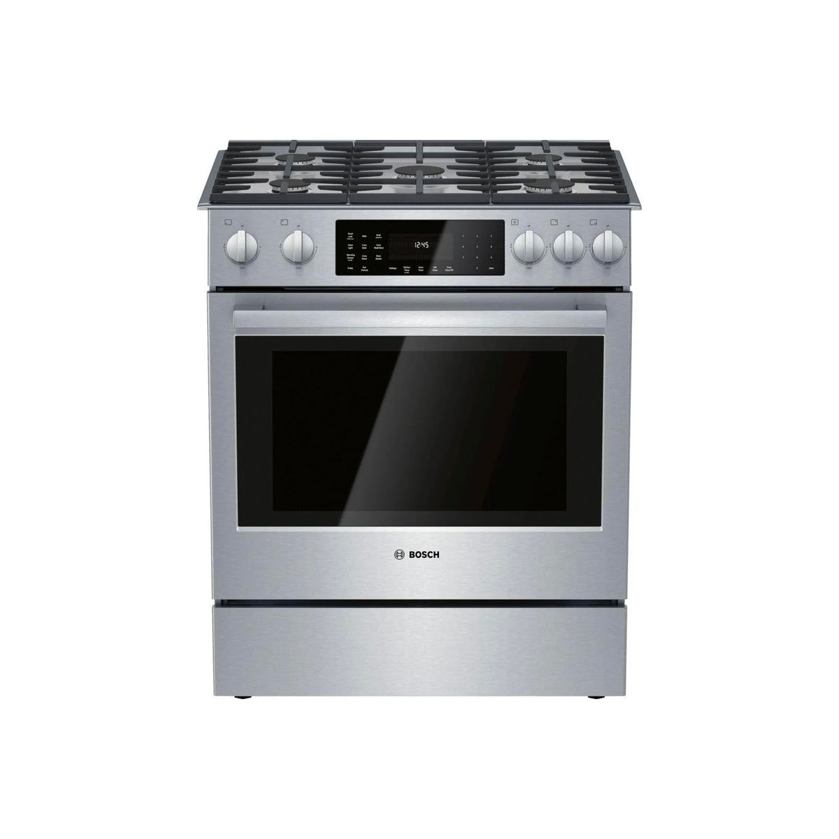 Bosch 800 Series HDI8056U 30" Stainless Steel Dual Fuel Range