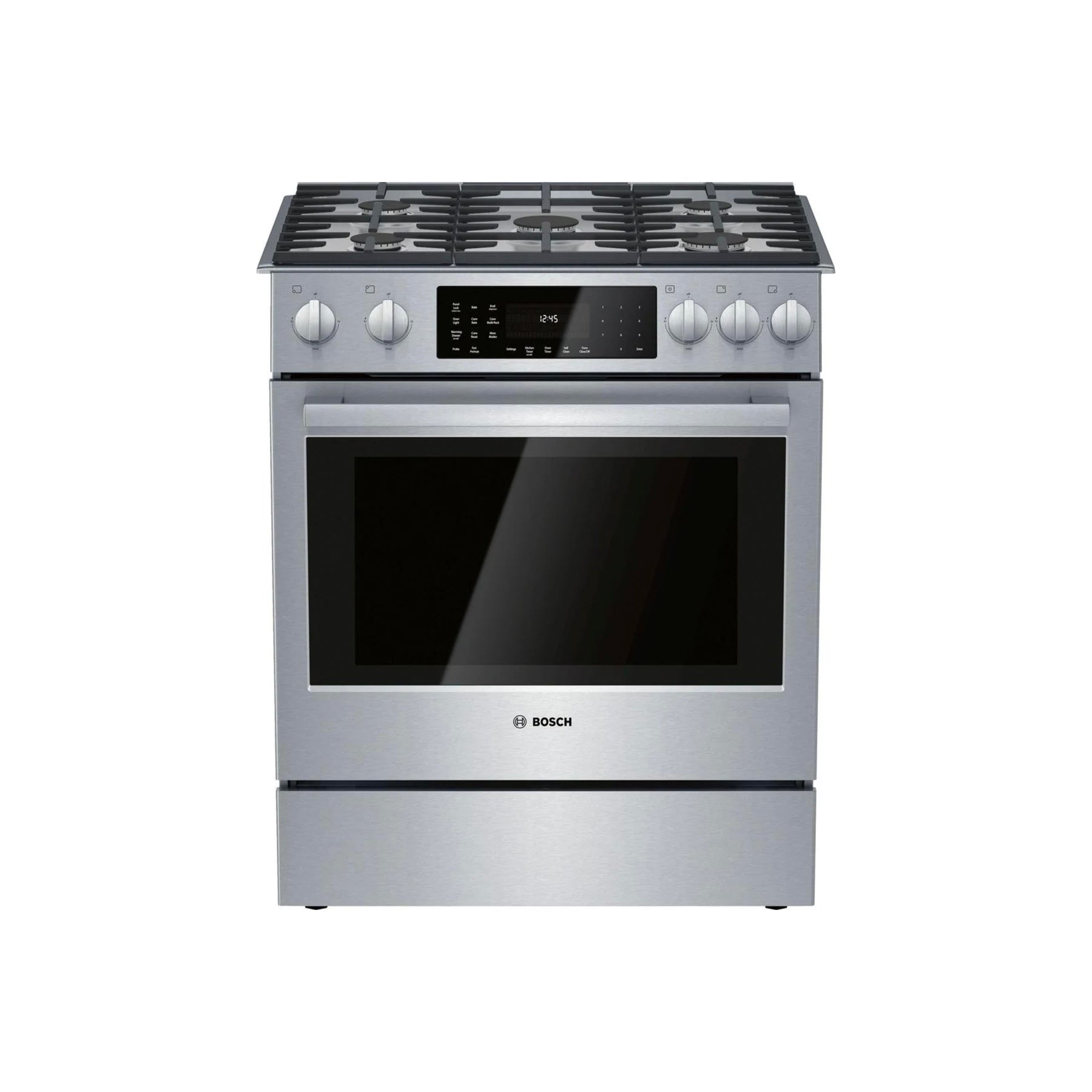 Bosch 800 Series HDI8056U 30" Stainless Steel Dual Fuel Range