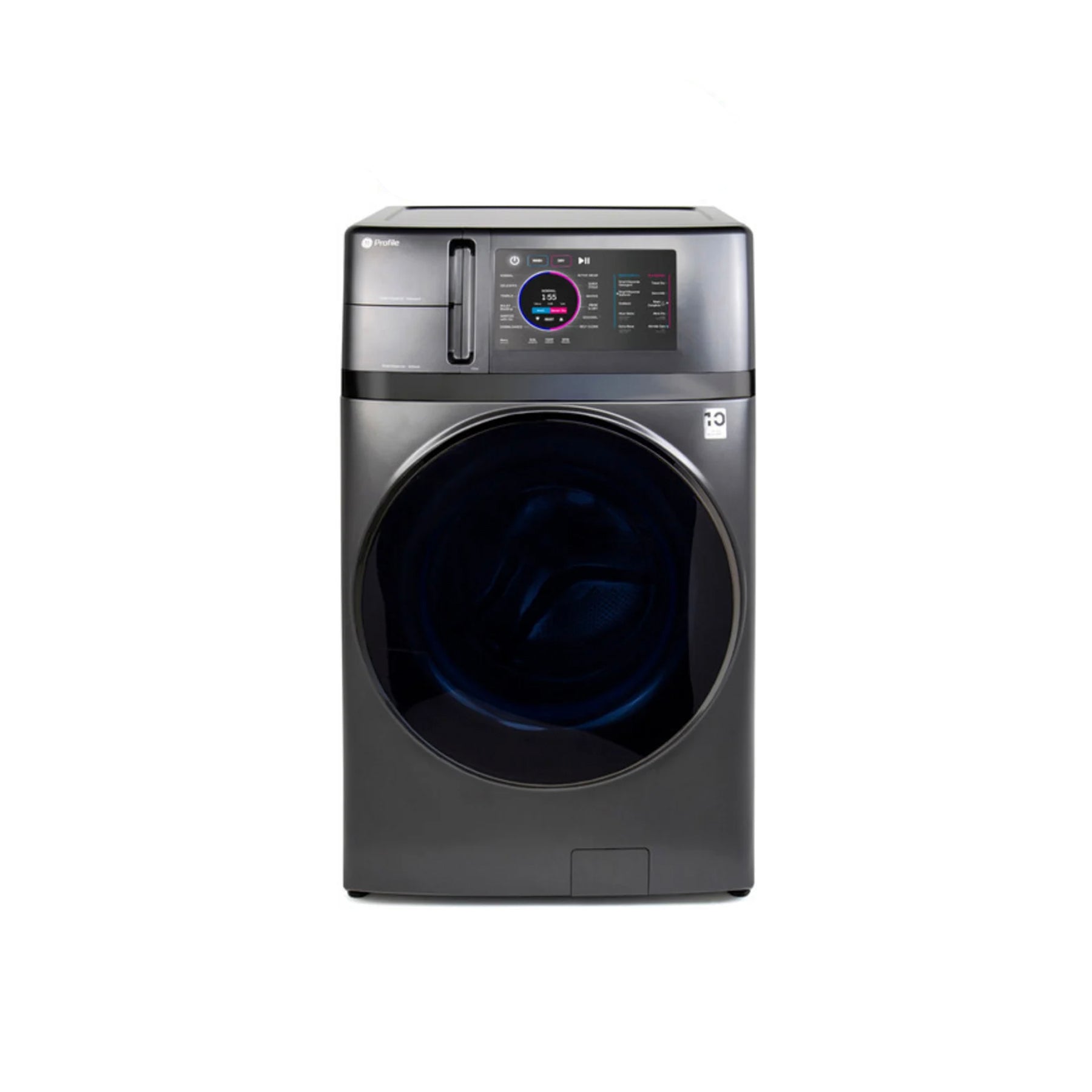GE Profile PFQ97HSPVDS 28" Carbon Graphite Smart Washer/Dryer Combo