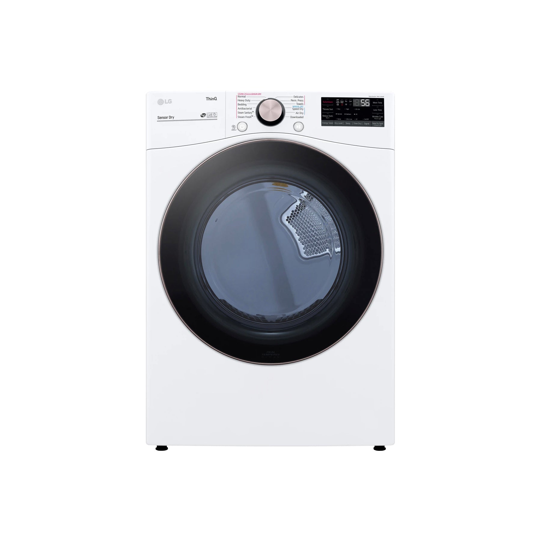 LG DLGX4001W 27" White Gas Smart Dryer