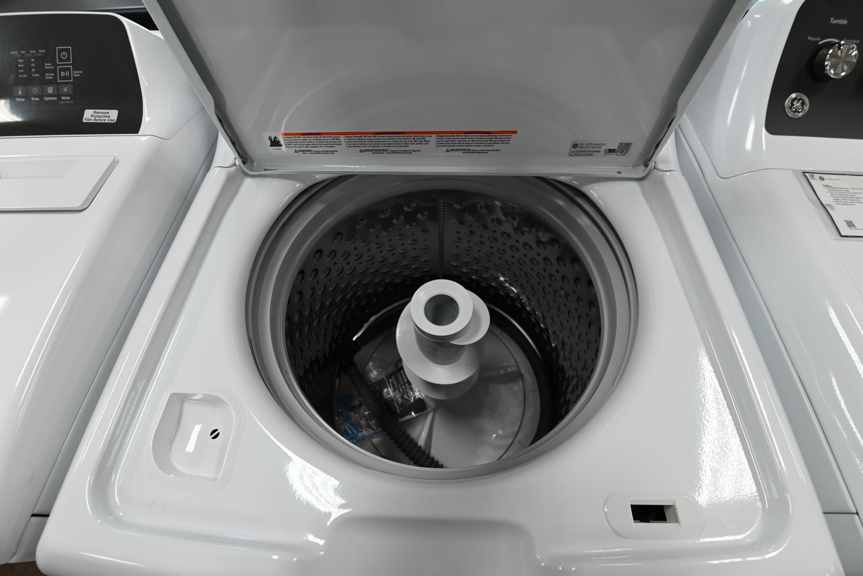 GE 4.5 cu. ft. Top Load Washer Wash Boost GTW485ASWWB – Aurora Circ