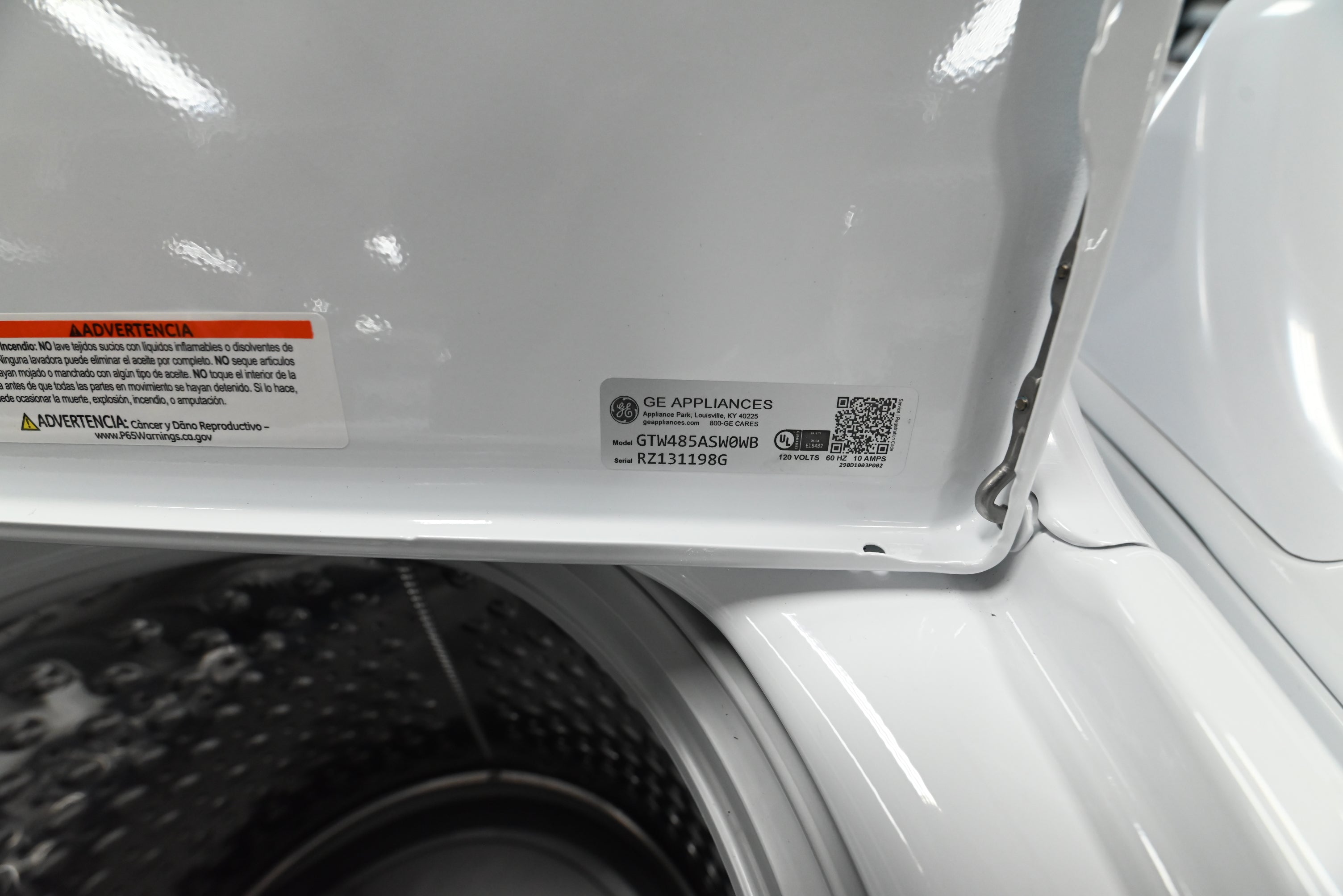 GE 4.5 cu. ft. Top Load Washer Wash Boost GTW485ASWWB – Aurora Circ