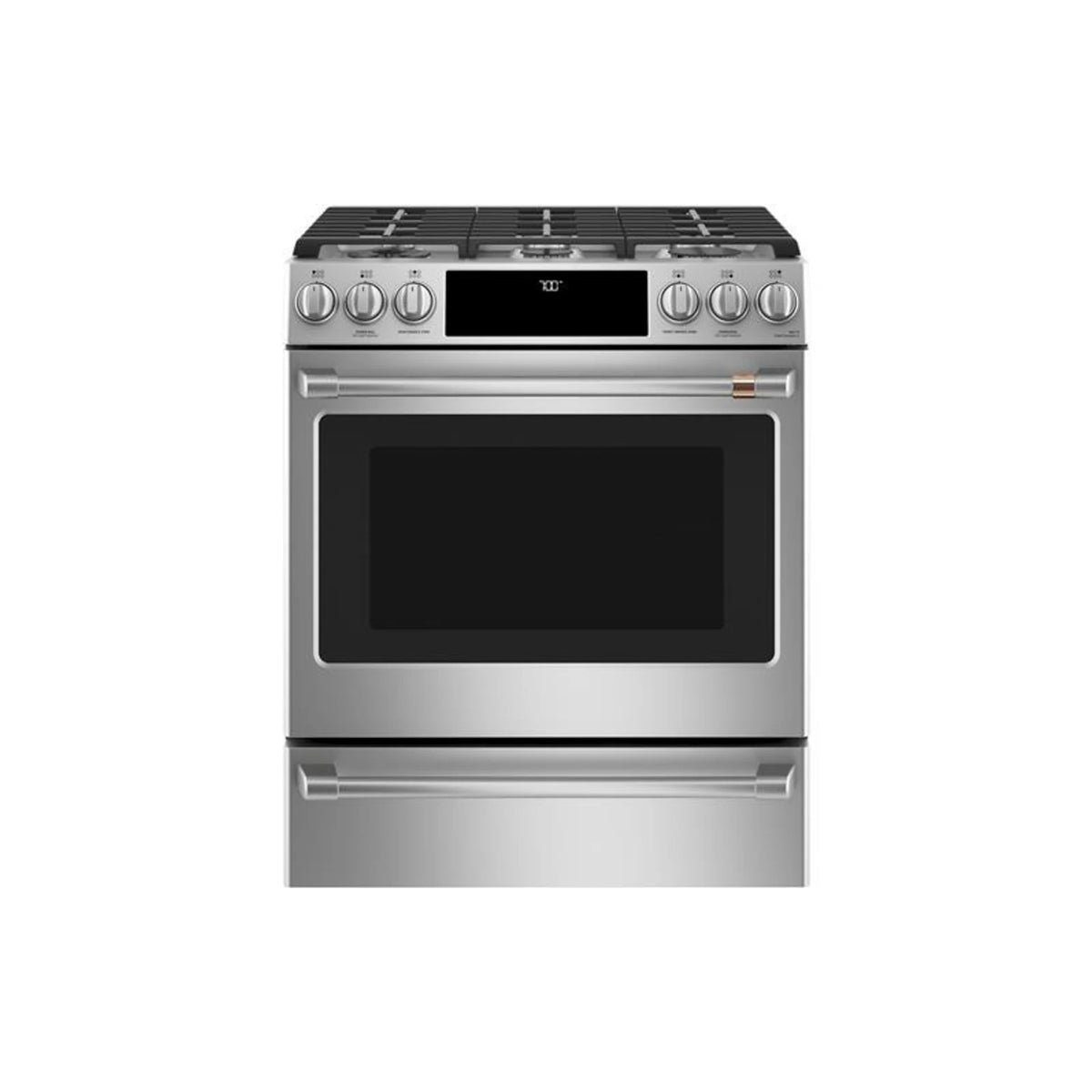 Café CGS700P2M3S1 30" Stainless Steel Slide-In Gas Smart Range