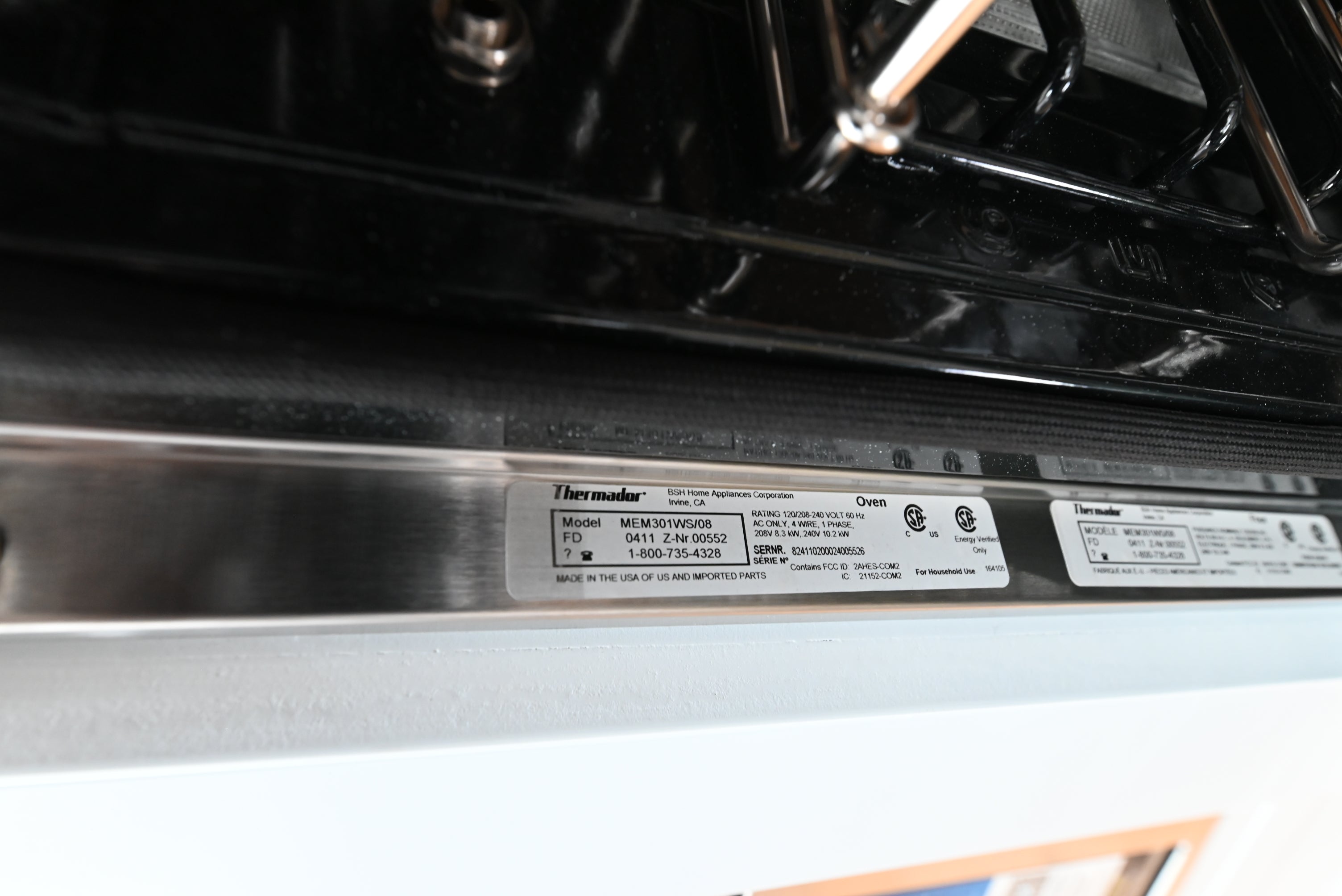 Thermador MEM301WS 30" Stainless Steel Double Combination Wall Oven