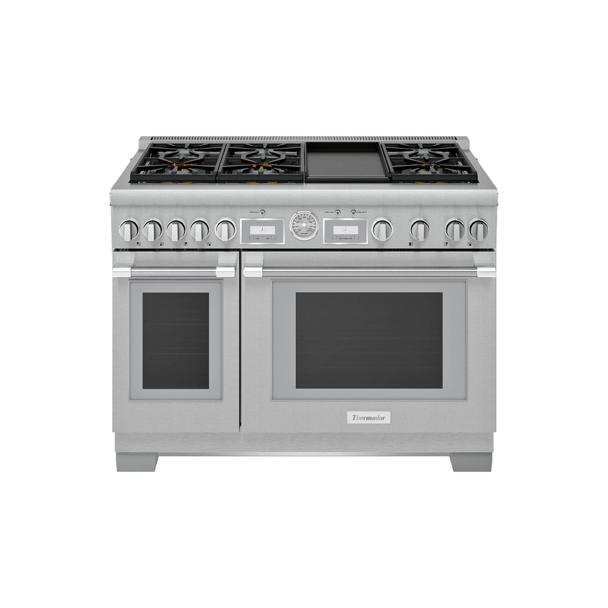 Thermador PRD486WDGU 48" Stainless Steel Dual Fuel Smart Range