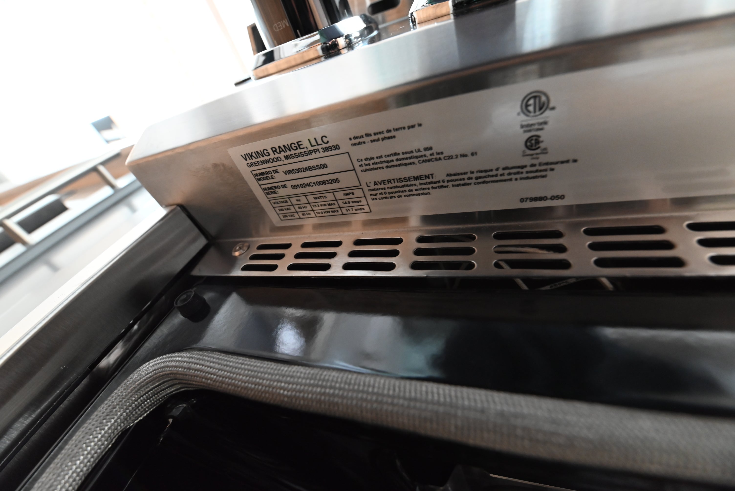 Viking 5 VIR Series VIR53024BSS 30" Stainless Steel Induction Range