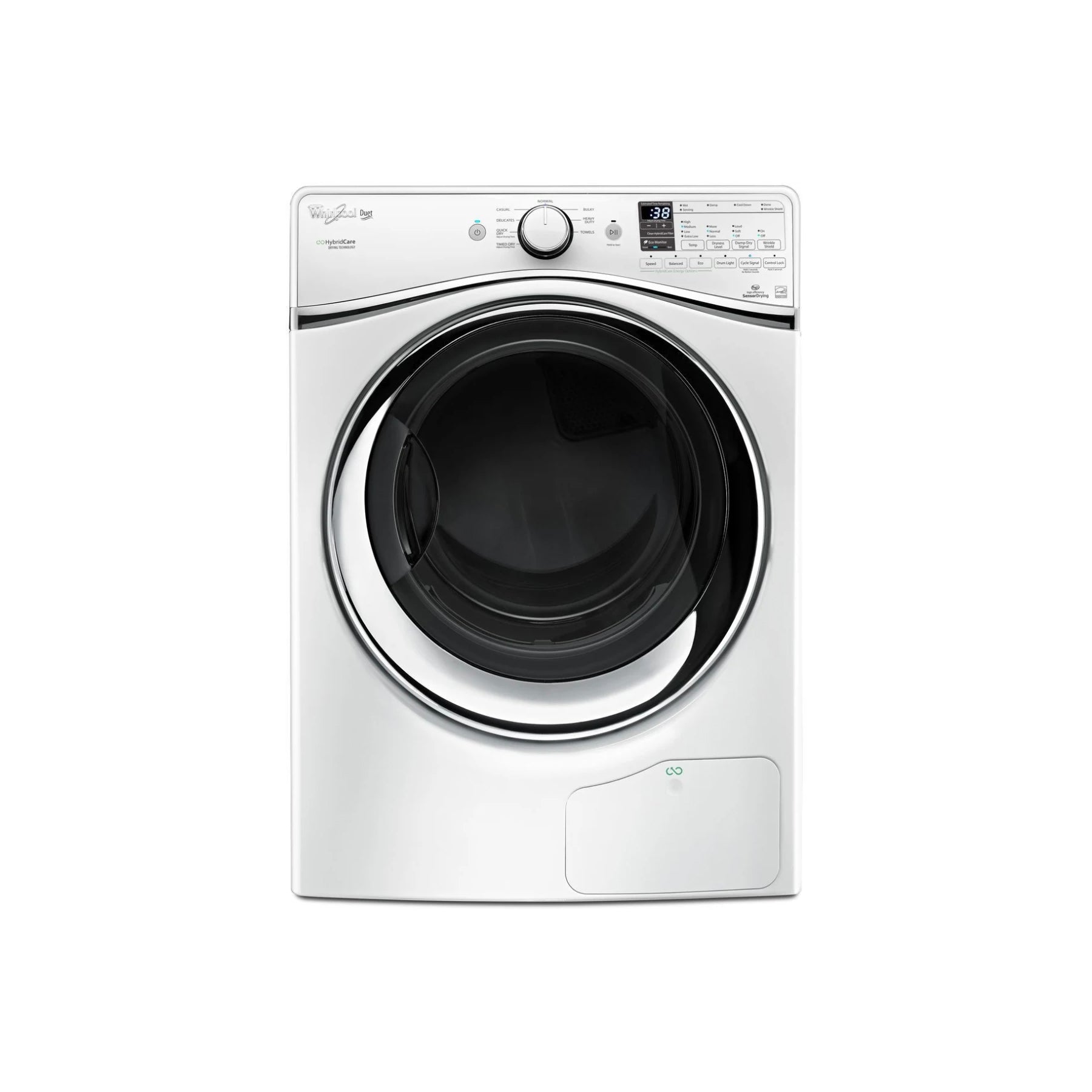 Whirlpool WED99HEDW 27" White Ventless Electric Dryer