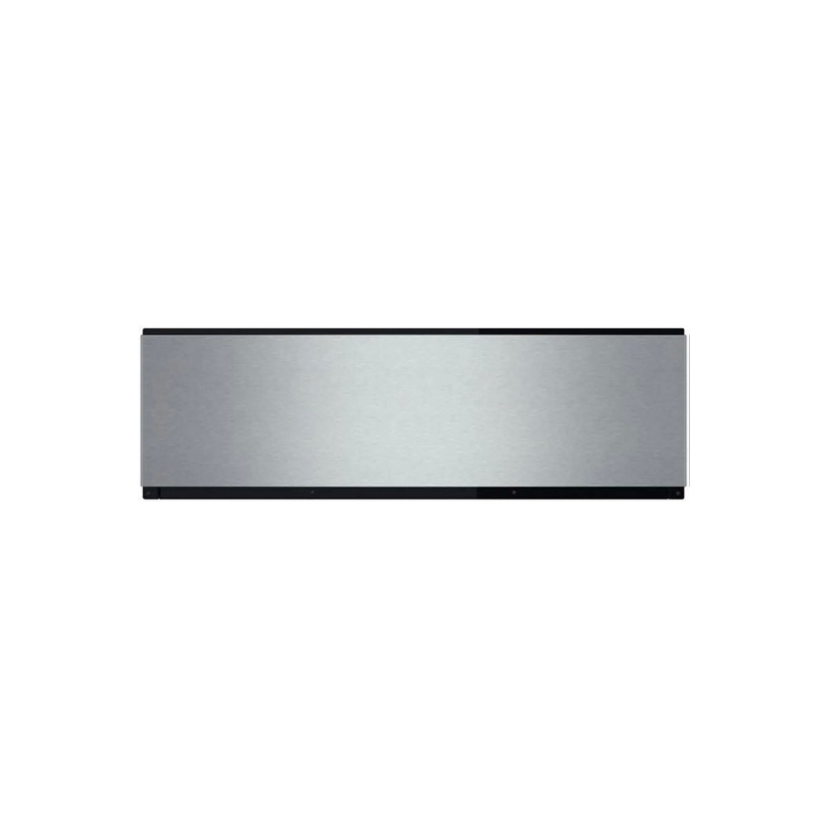 Bosch HWD5051UC 500 Series 30 inch built in warming drawer front view handle free stainless steel
