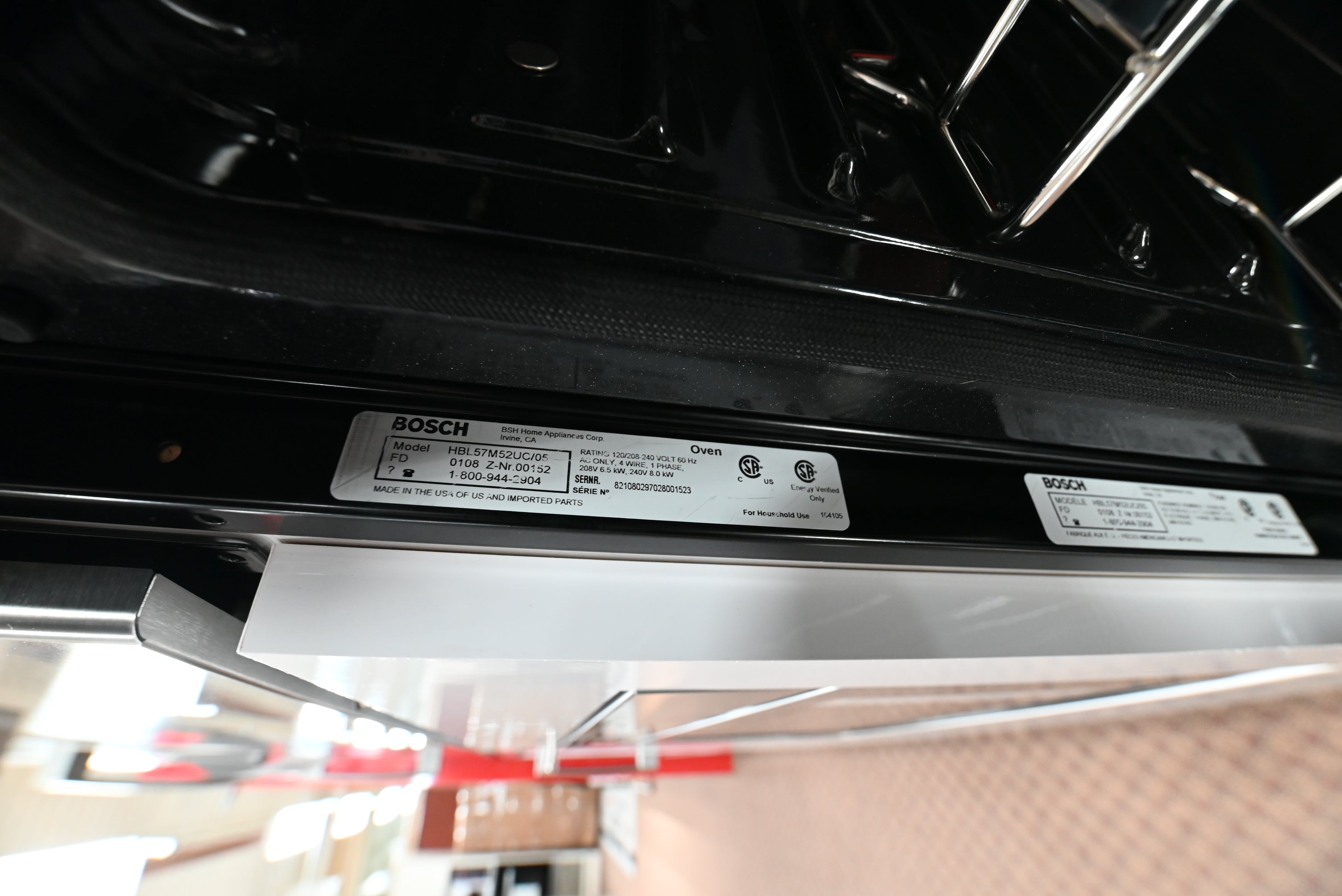 Bosch 500 Series HBL57M52UC 30" Stainless Steel Combination Electric Wall Oven