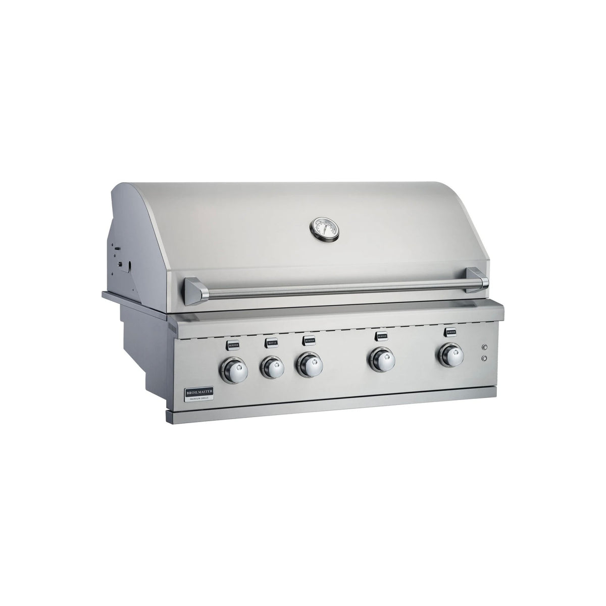 Broilmaster BSG424N Stainless G Series 42 inch built in gas grill front view drop in head