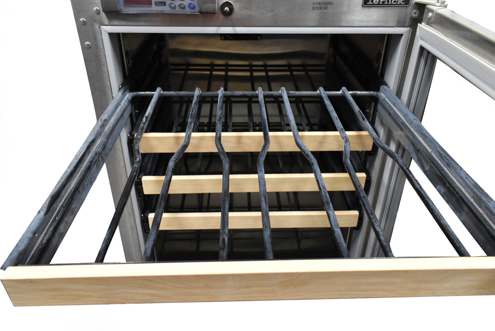 Perlick H1WD3BRH 24" Stainless Steel and Glass Door Built-In Wine Cooler