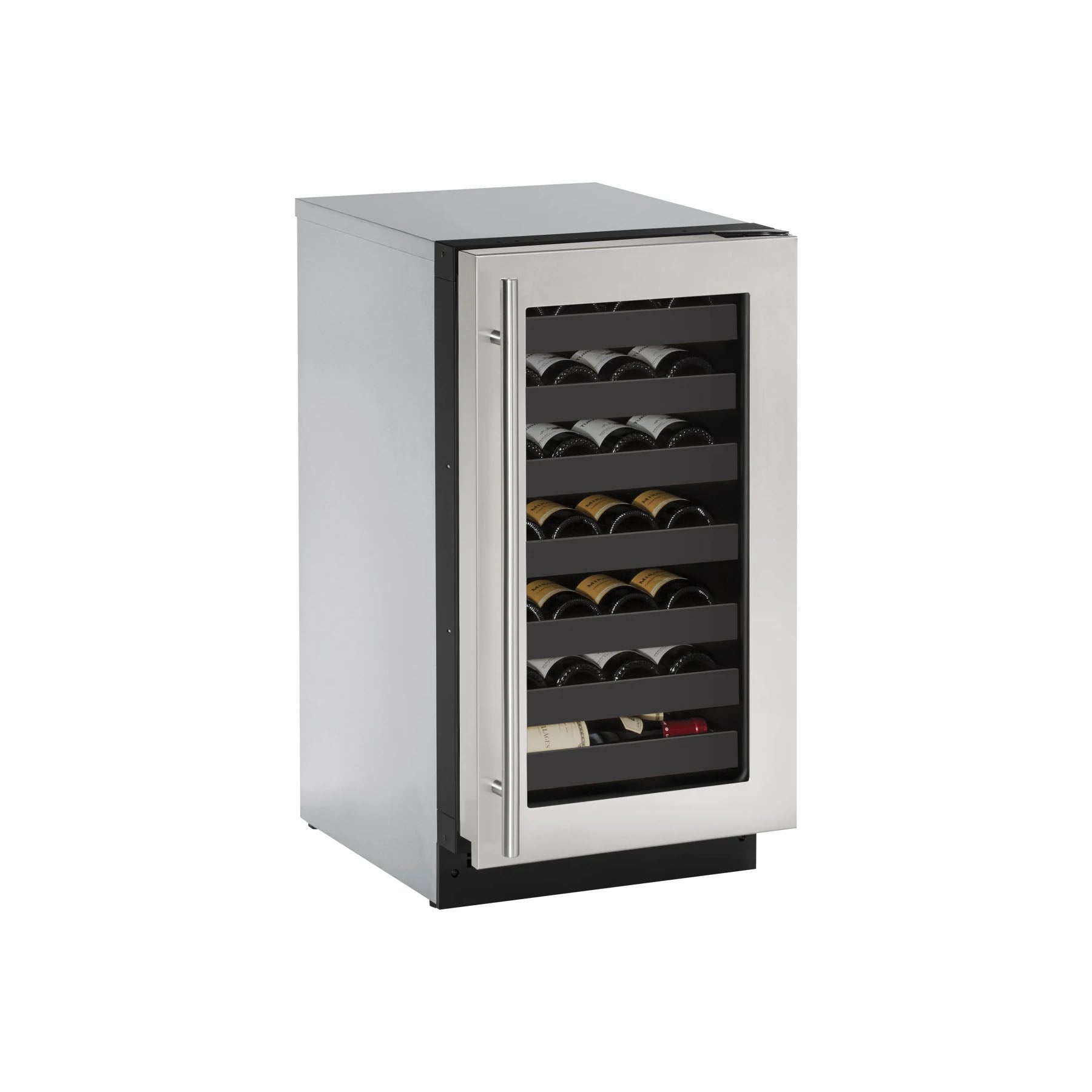 U-Line U-2218WCS-00B 18" Stainless Steel Undercounter Wine Cooler