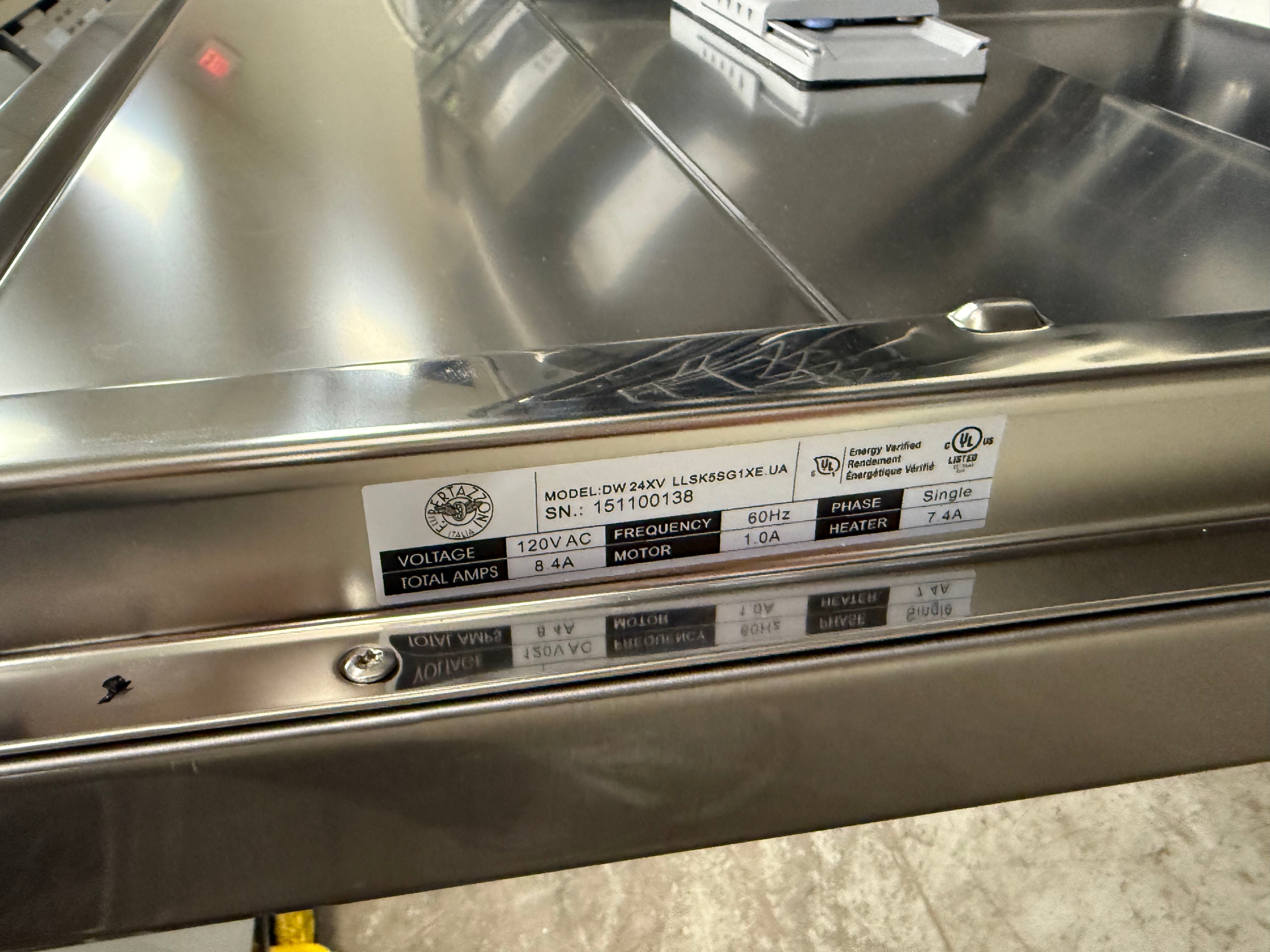 Bertazzoni DW24X 24" Stainless Steel Dishwasher