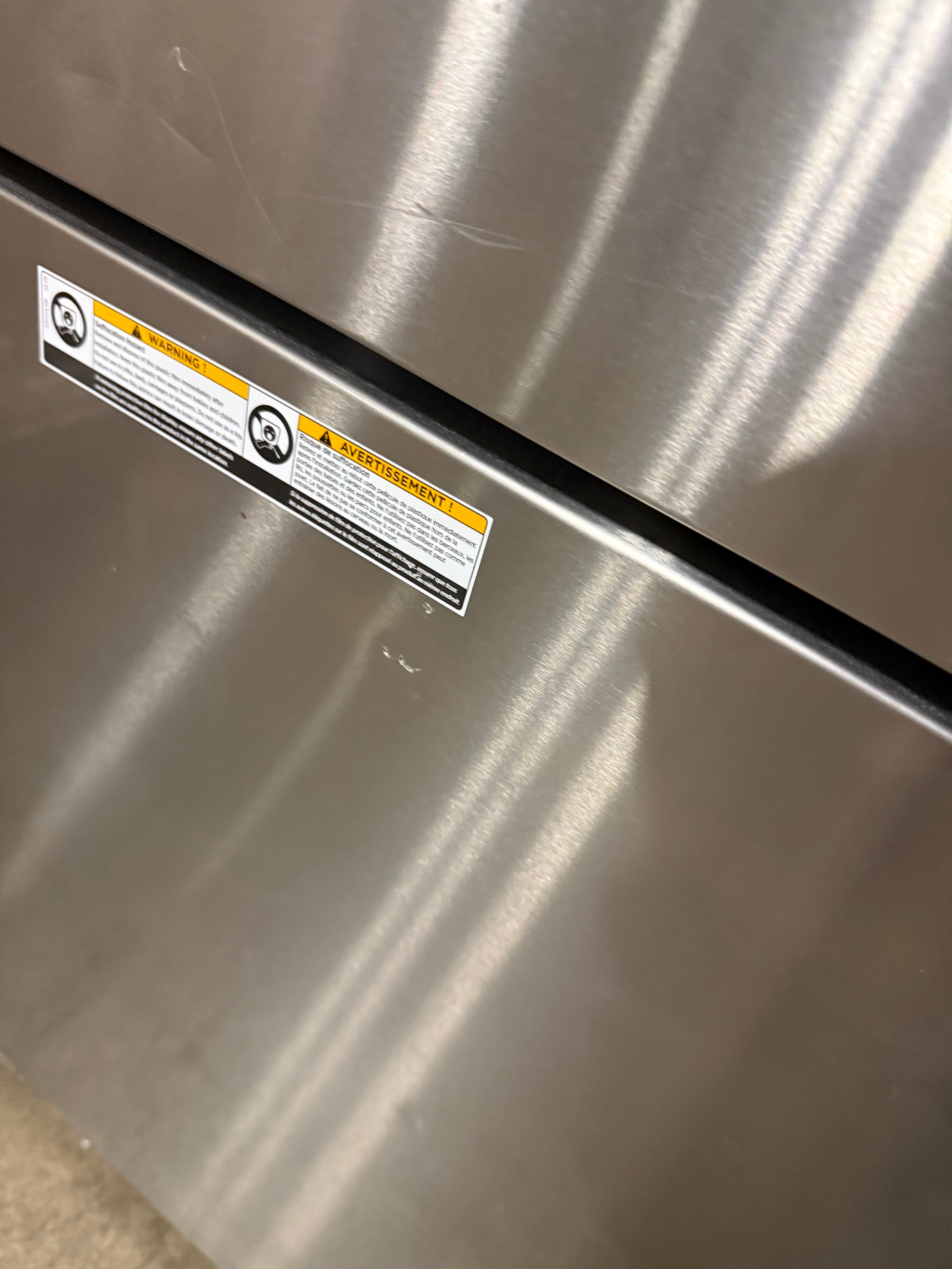 Fisher & Paykel RF135BDLUX4N 25" Stainless Steel Counter Depth Bottom Freezer Refrigerator