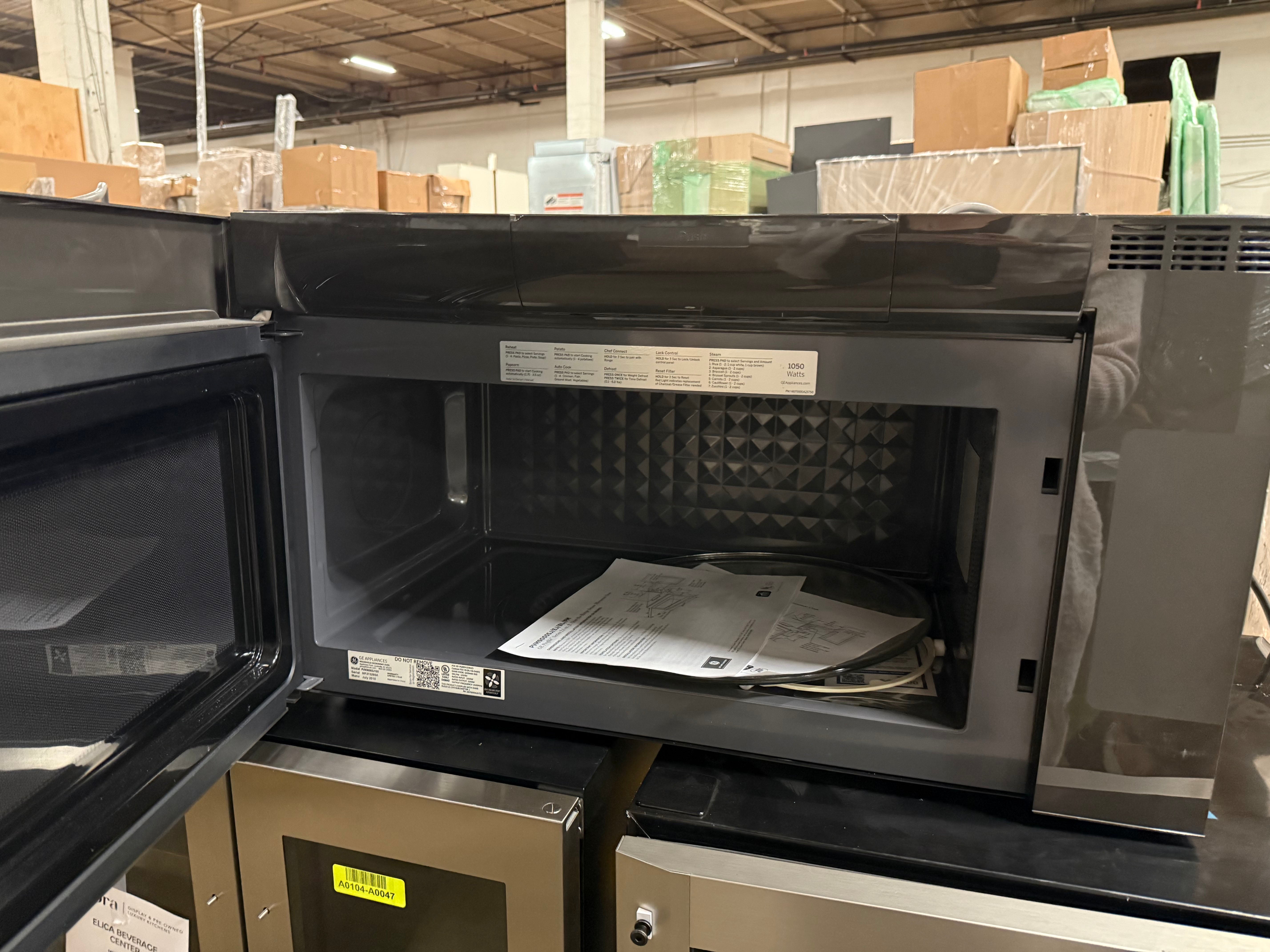 GE Profile PVM9005SJSS 30" Stainless Steel Over-the-Range Microwave Oven