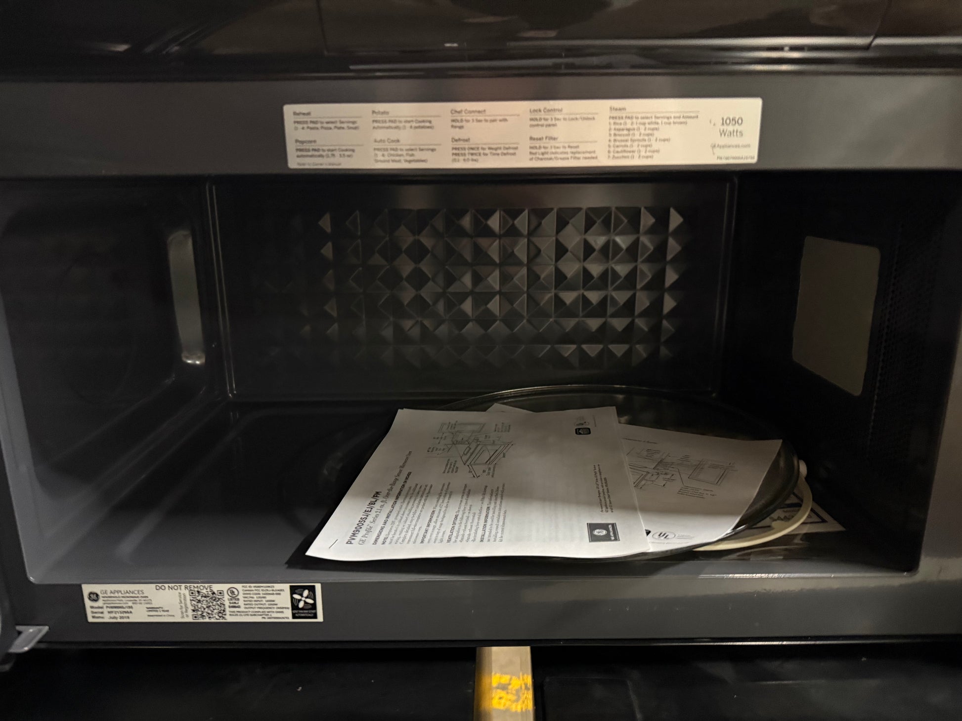 GE Profile PVM9005SJSS 30" Stainless Steel Over-the-Range Microwave Oven