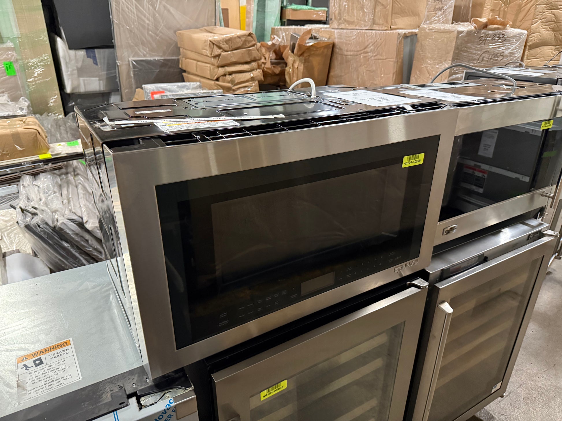 JennAir JMV8208CS 30" Stainless Steel Over-the-Range Microwave