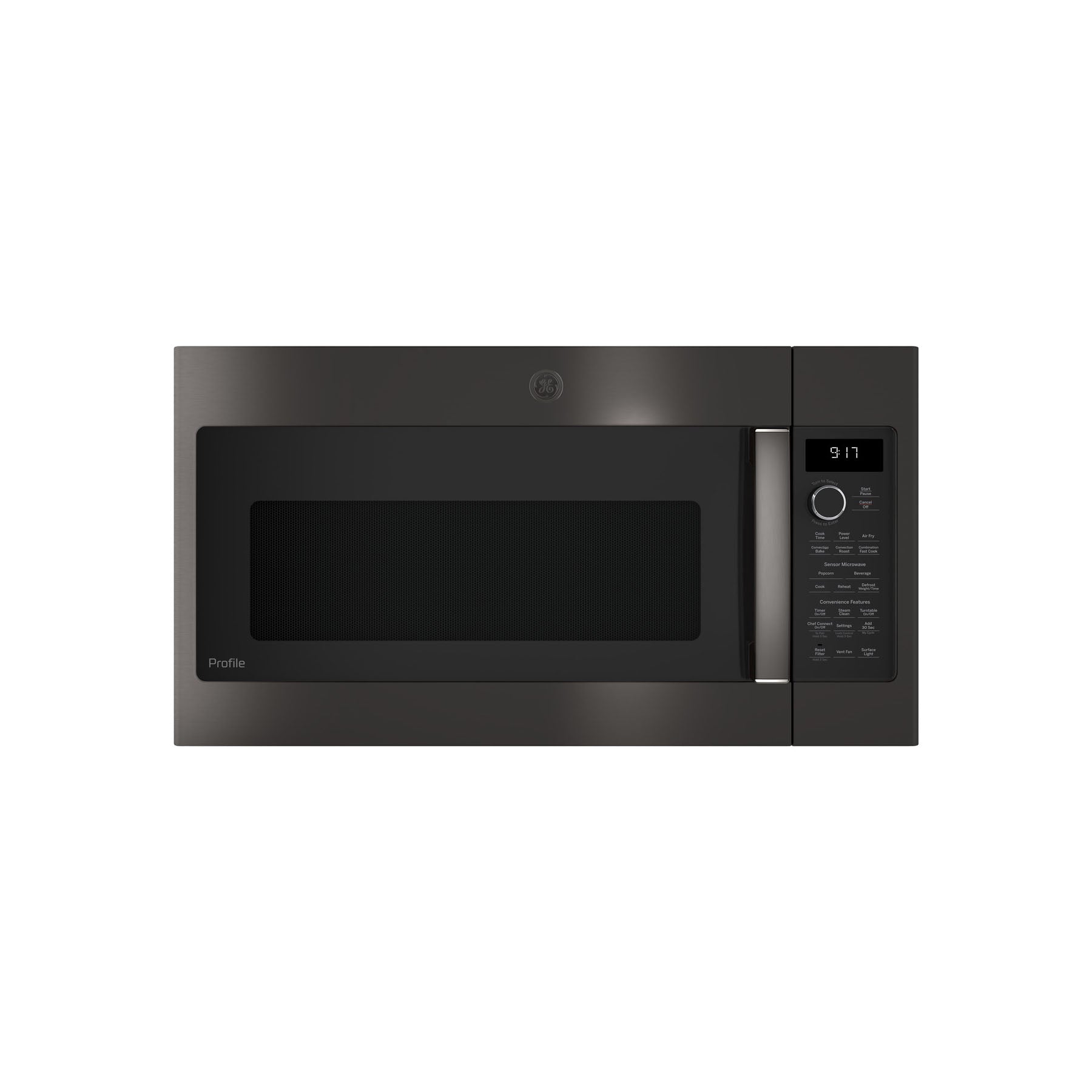 GE Profile PVM9179BLTS 30" Black Stainless Steel Over-the-Range Microwave