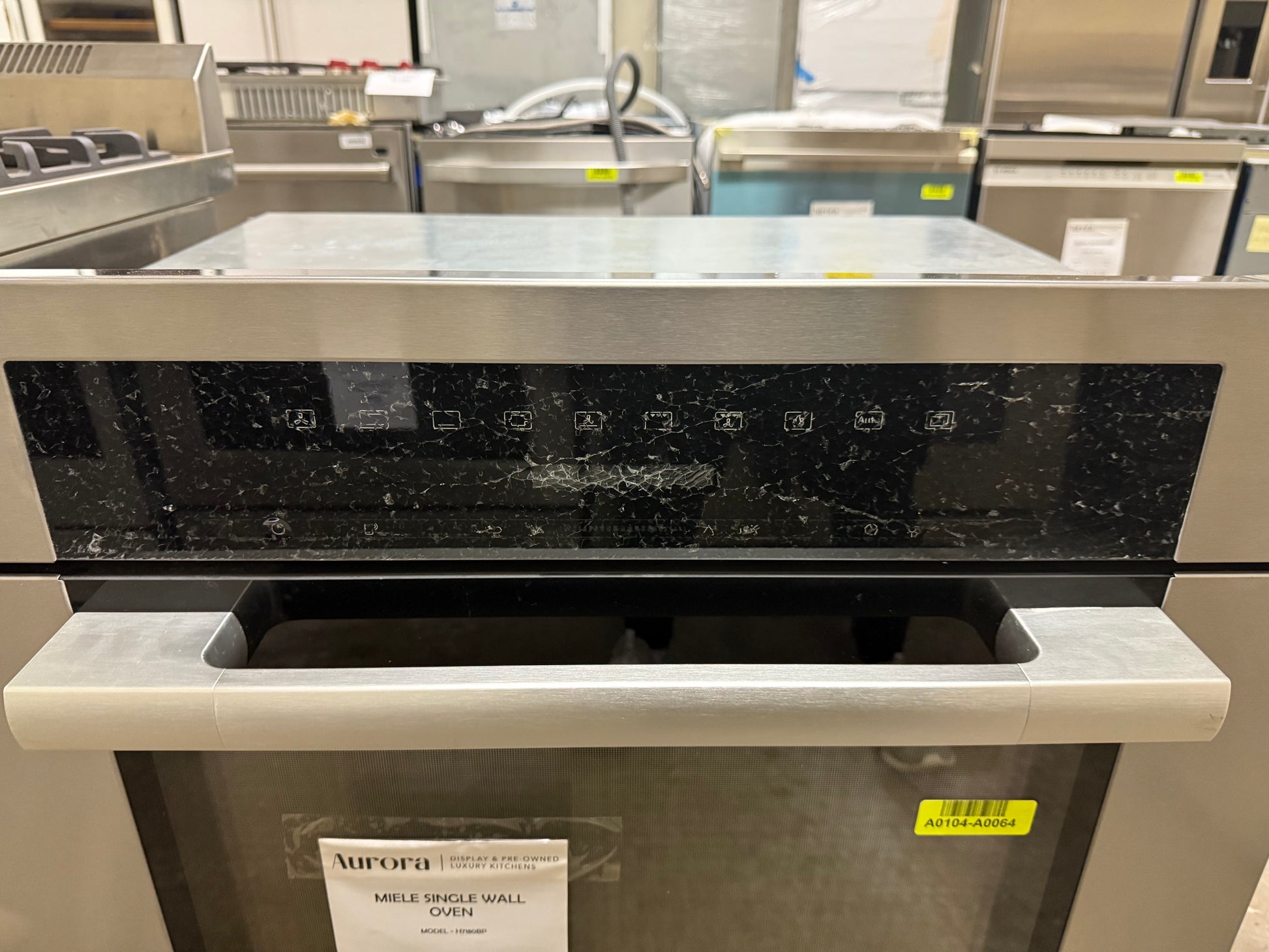 Miele H7180BP 30" Stainless Steel Smart Electric Single Wall Oven