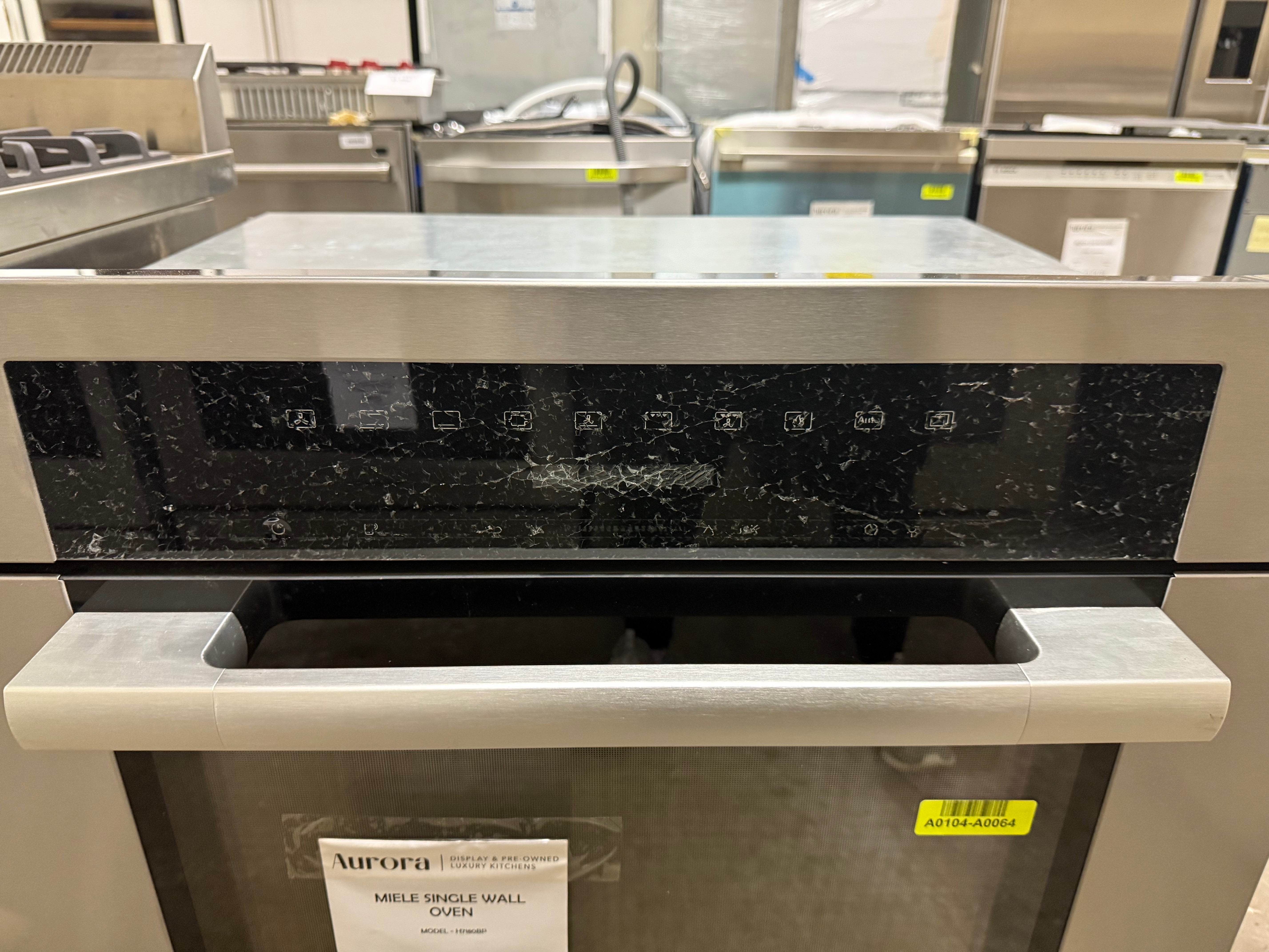 Miele H7180BP 30" Stainless Steel Smart Electric Single Wall Oven