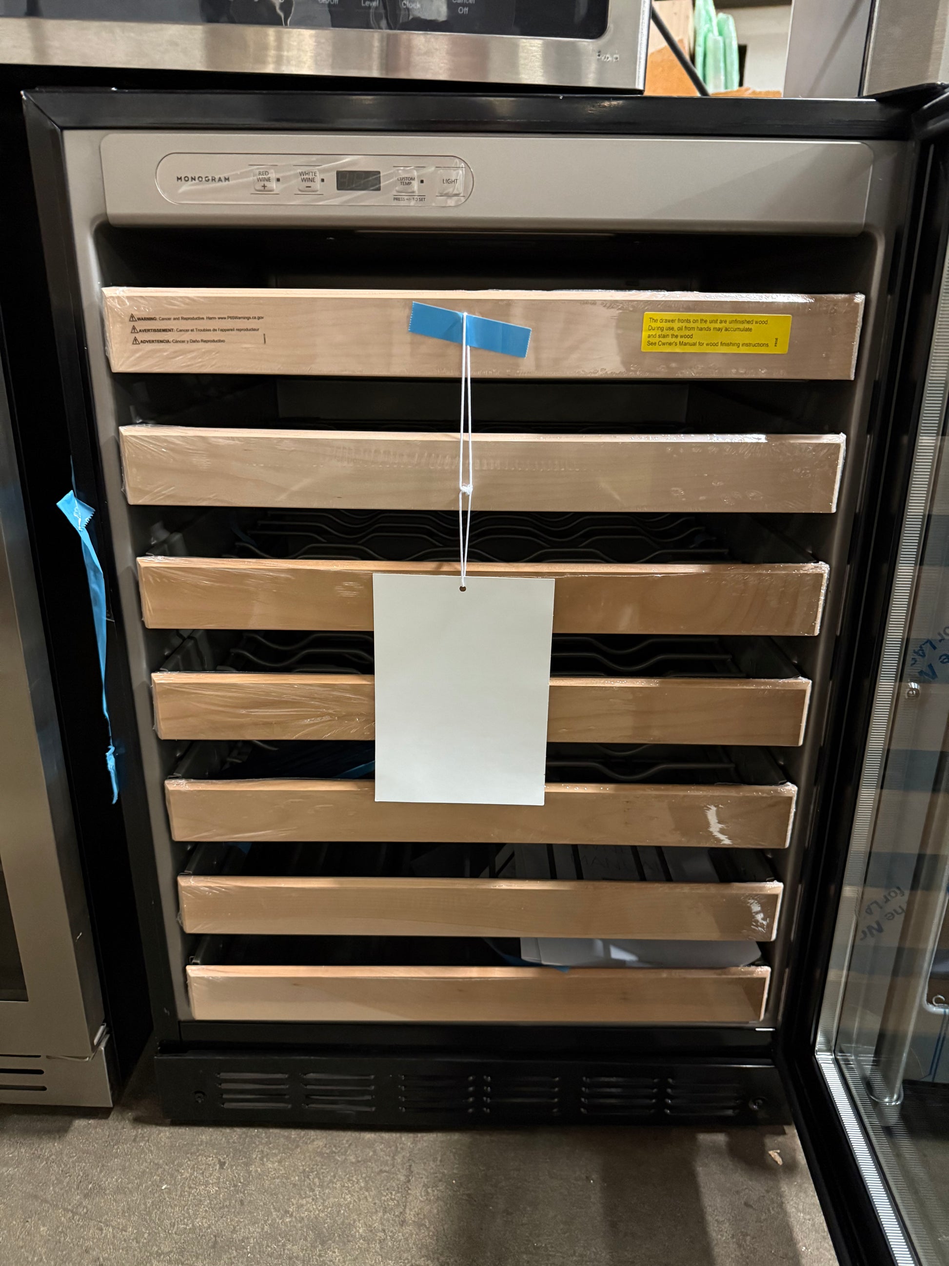 Monogram ZDWR240NDBS 24" Stainless Steel Undercounter Wine Cooler