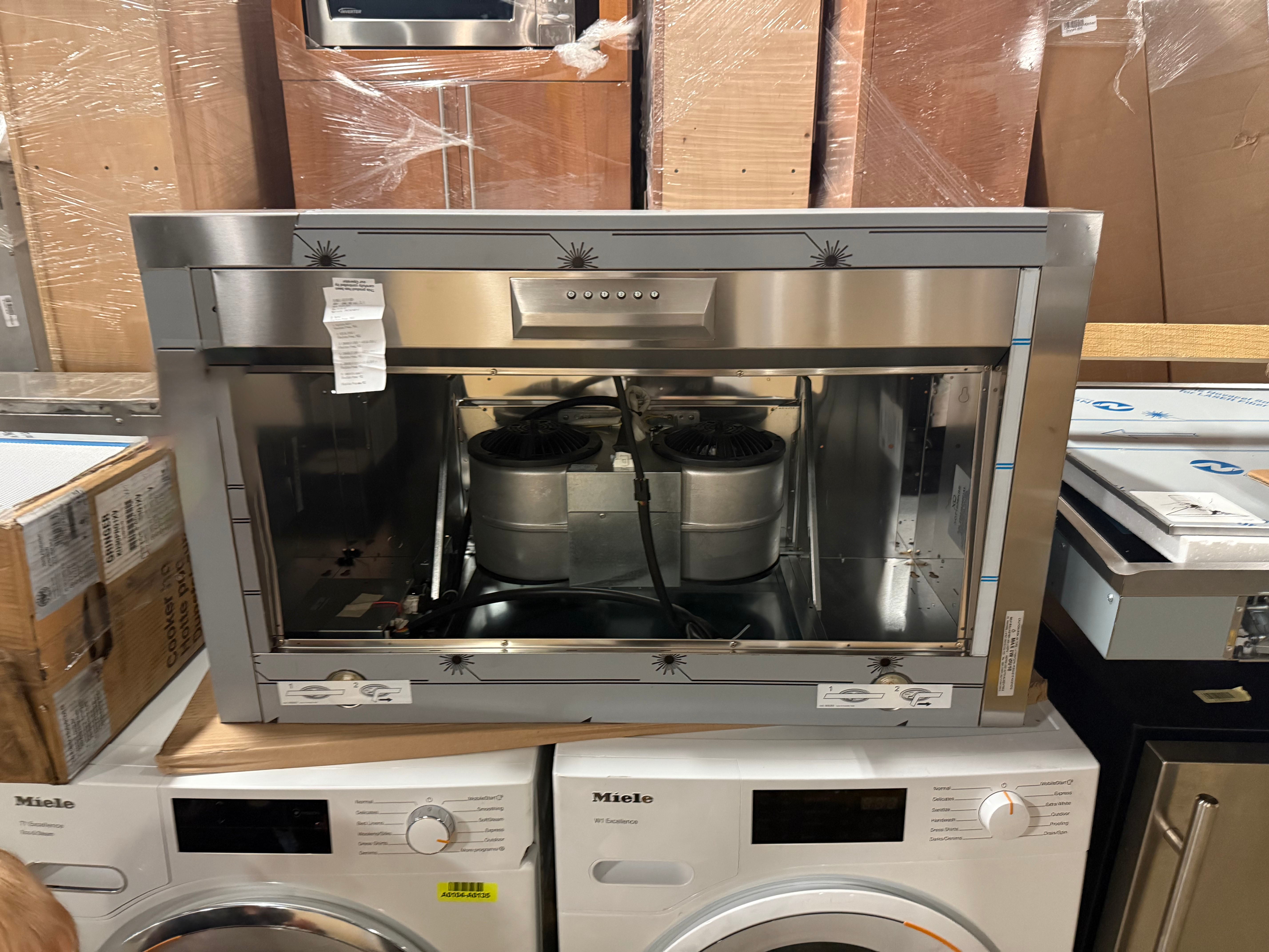 XO XOT1836KSE 36" Stainless Steel Wall Mount Canopy Range Hood