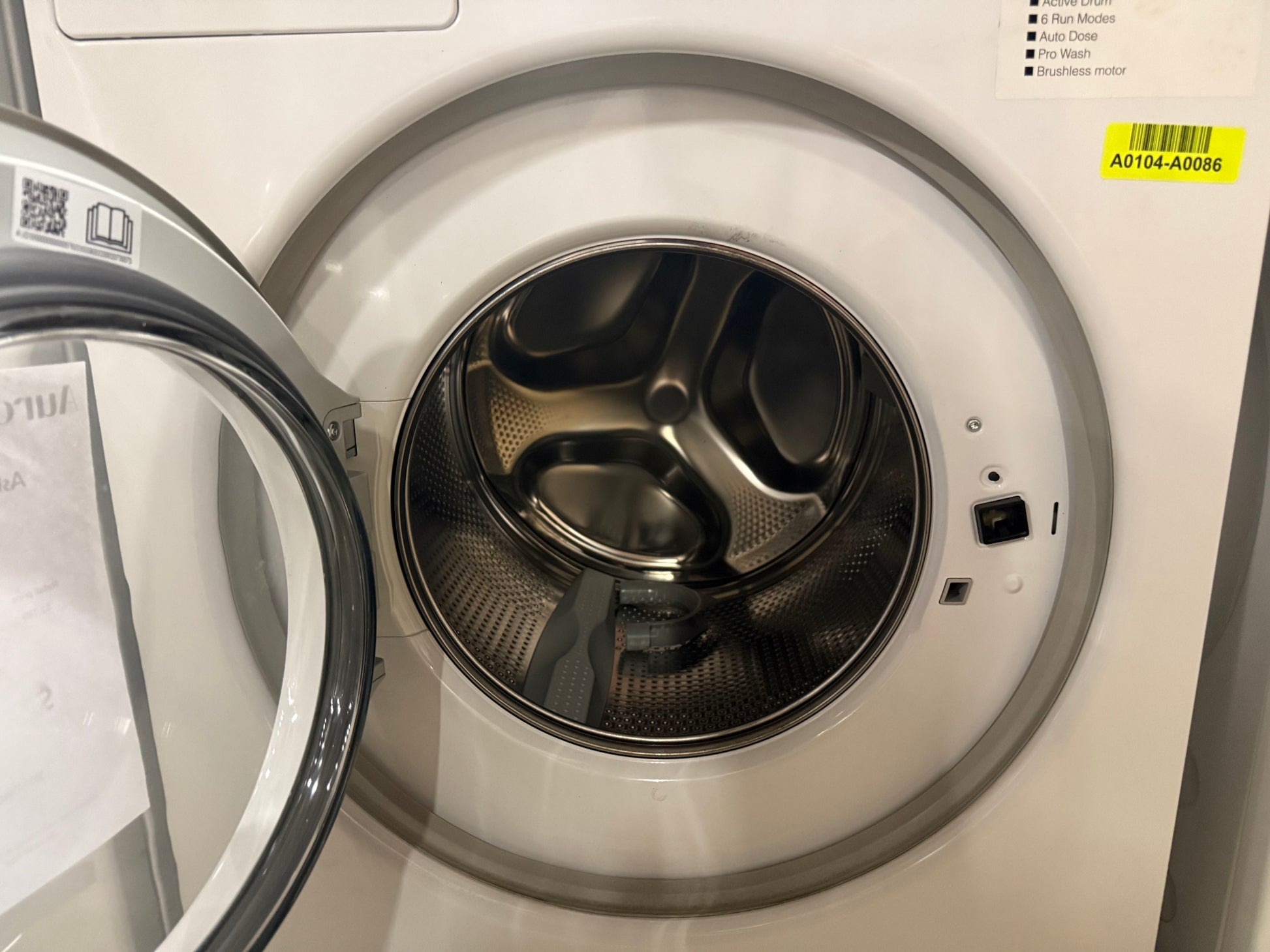 Asko W6124X.W.U 24" White Front Load Washer
