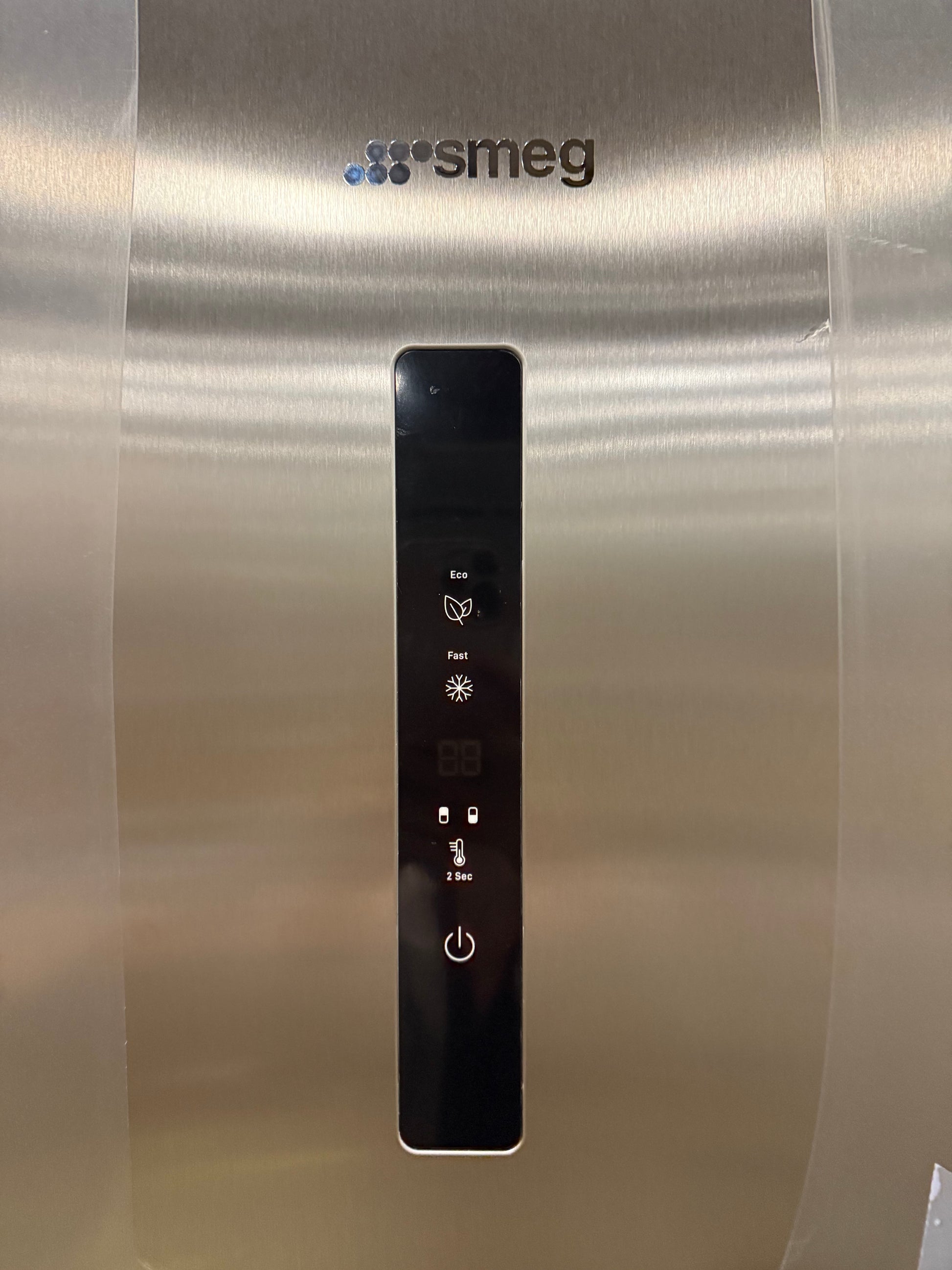 Smeg FC20UXDNE 24" Stainless Steel Freestanding Bottom Mount Refrigerator