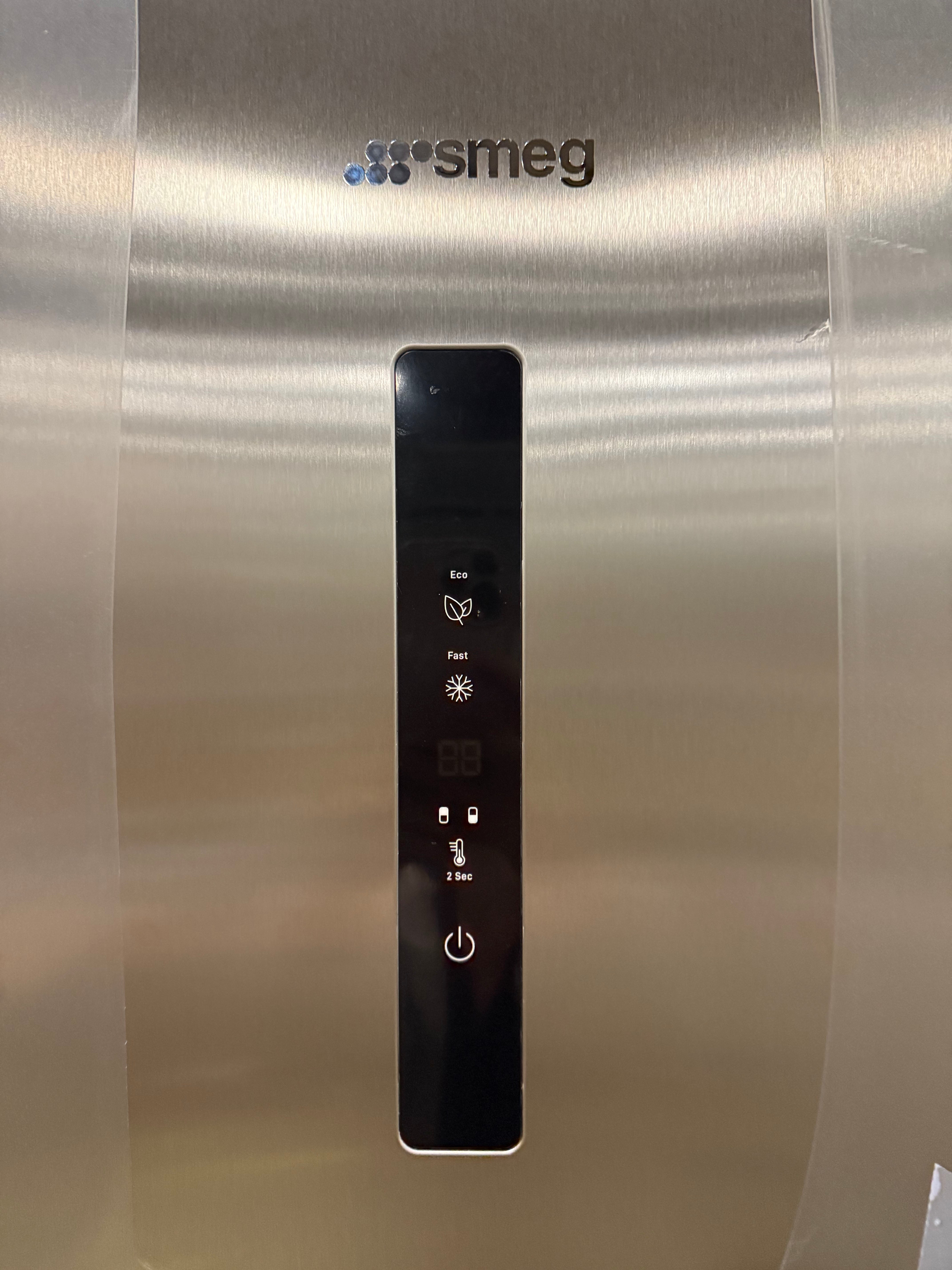 Smeg FC20UXDNE 24" Stainless Steel Freestanding Bottom Mount Refrigerator