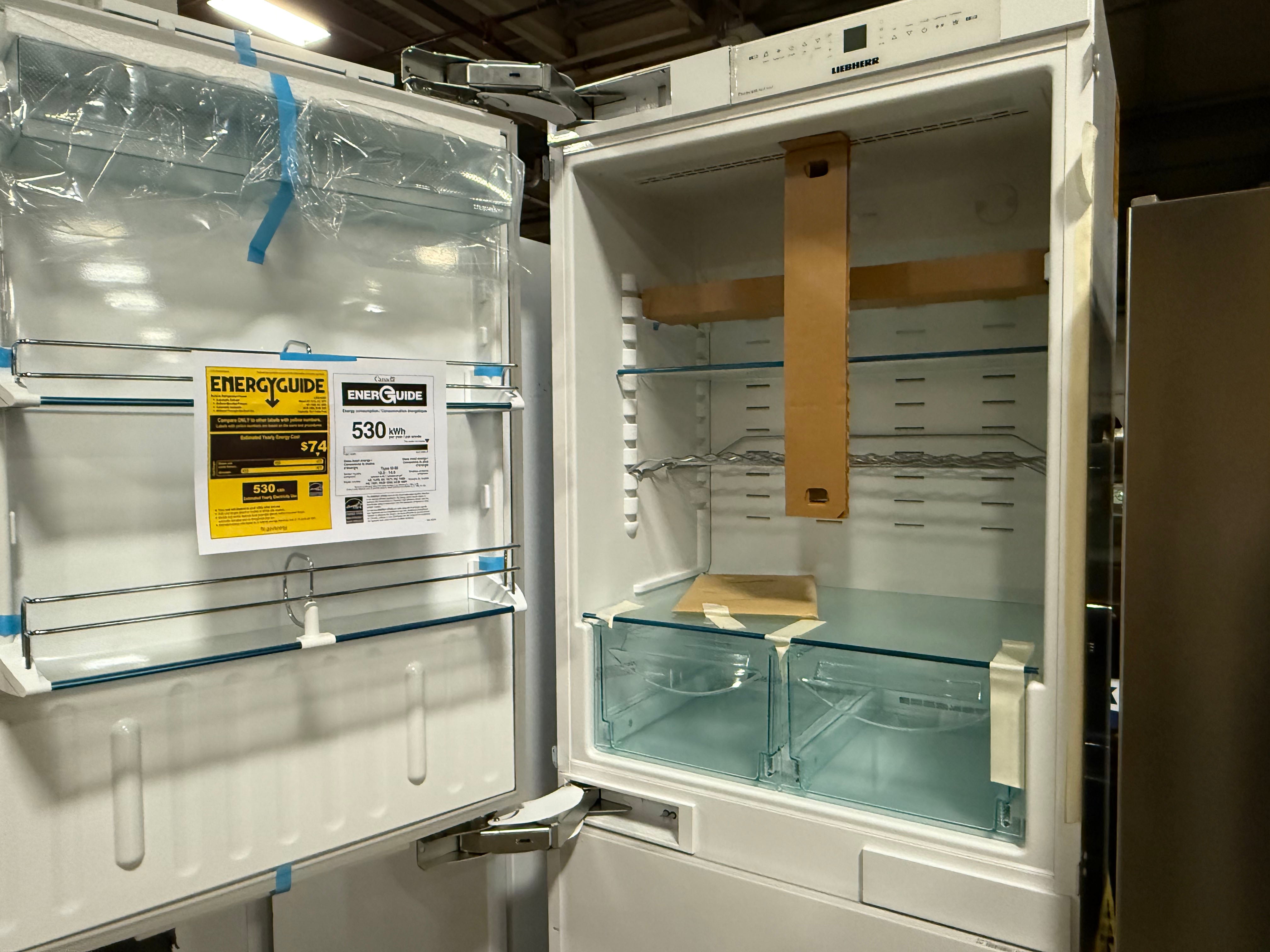 Liebherr HC1581 30" Panel Ready Counter Depth Bottom Freezer Refrigerator