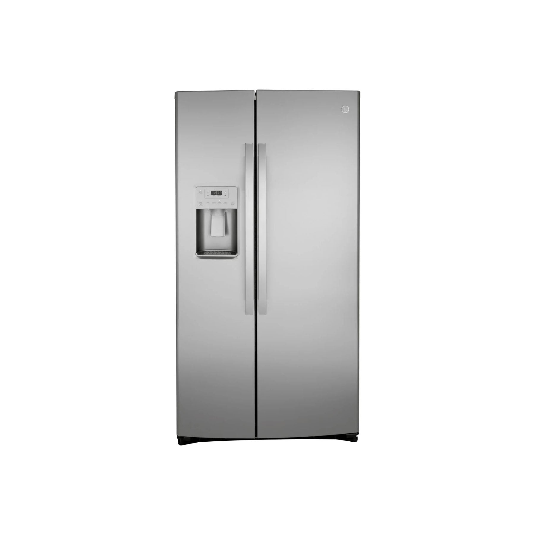 GE GZS22IYNFS 36" Stainless Steel Counter Depth Freestanding Side By Side Refrigerator