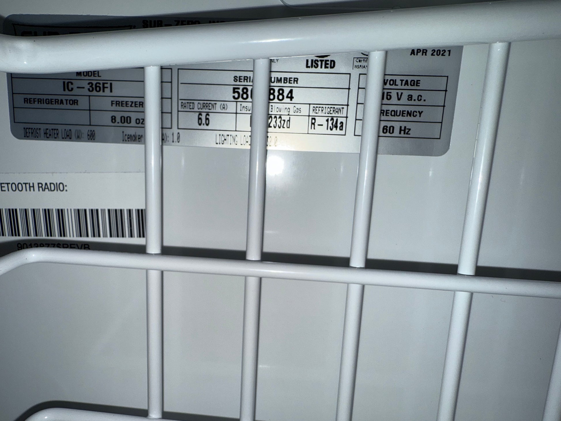 Sub-Zero IC-36FI 36" Panel Ready Smart All Freezer Column