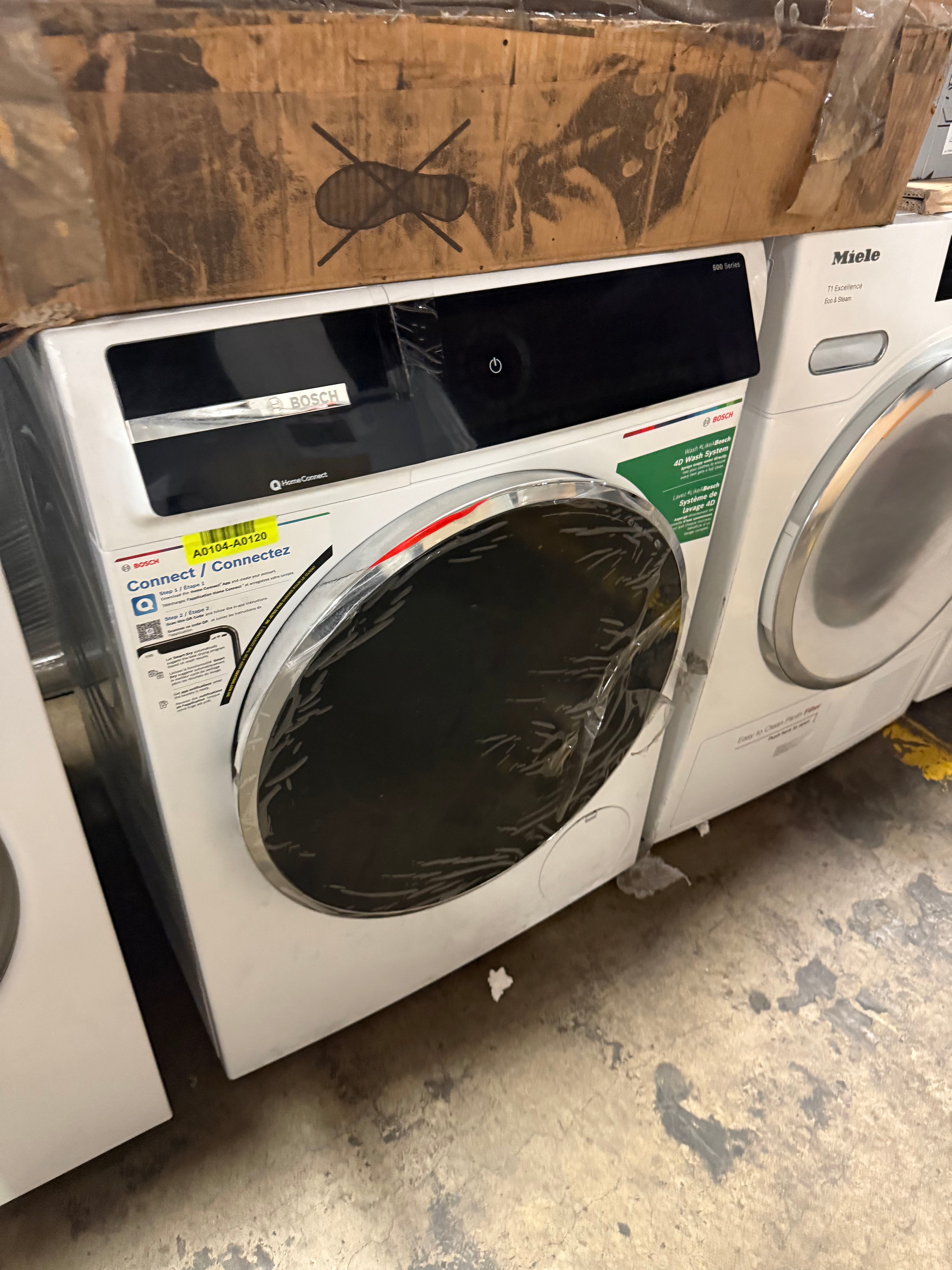 Bosch 500 Series WGB24600UC 24" White Front Load Washer