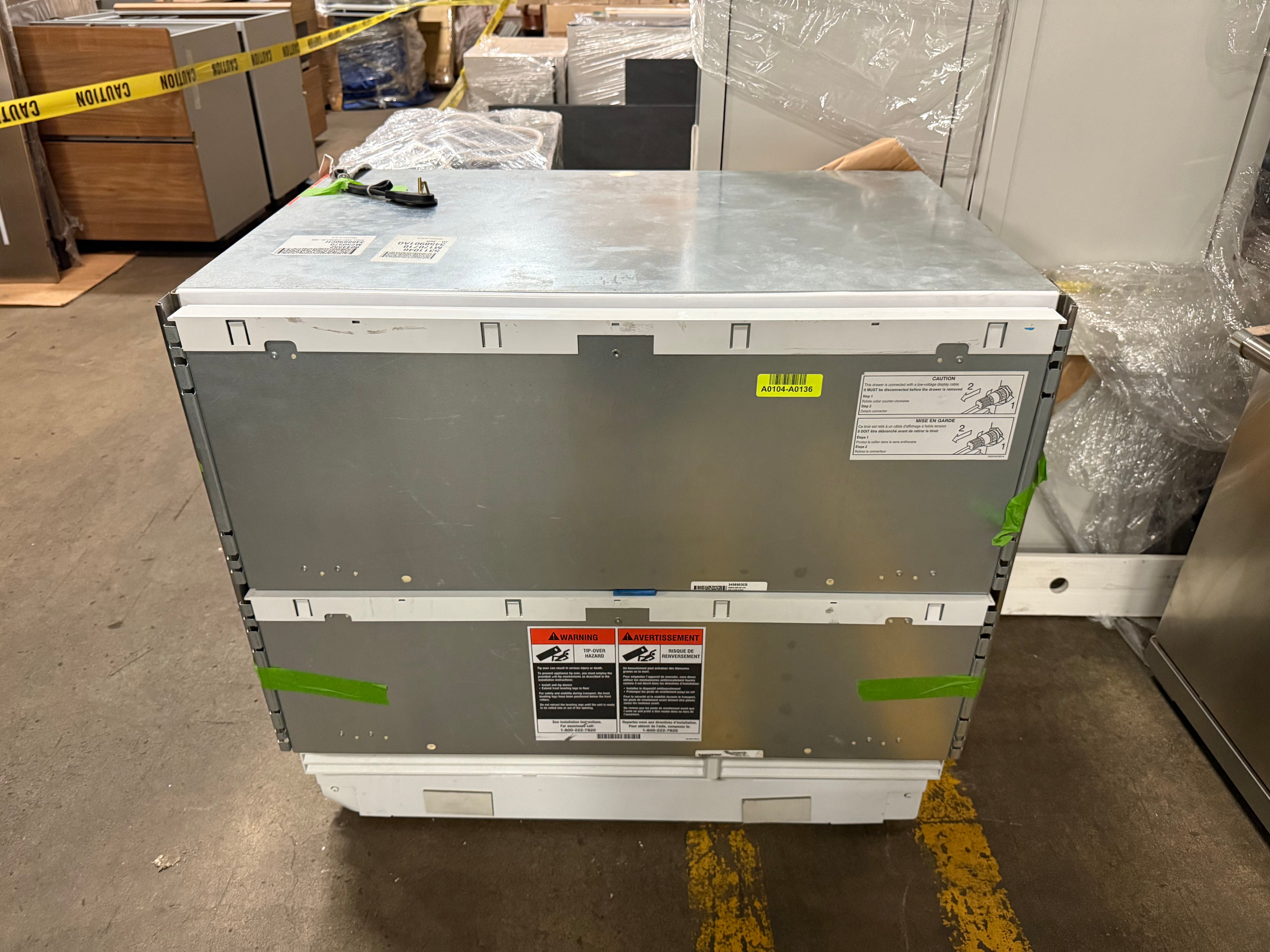 Sub-Zero ID-36R 36" Panel Ready Refrigerator Drawers