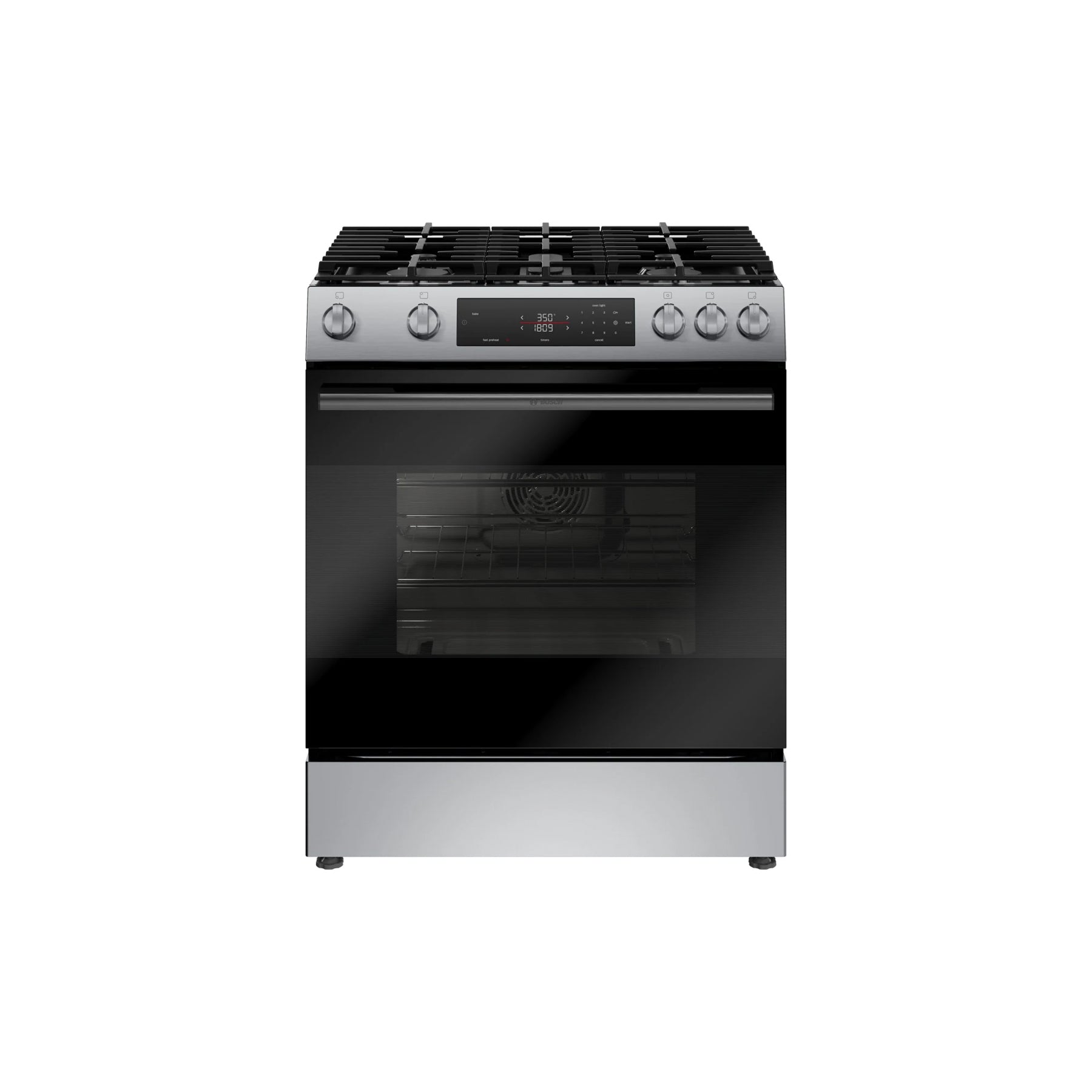 Bosch 100 Series HGF1050MUC 30" Stainless Steel Gas Range