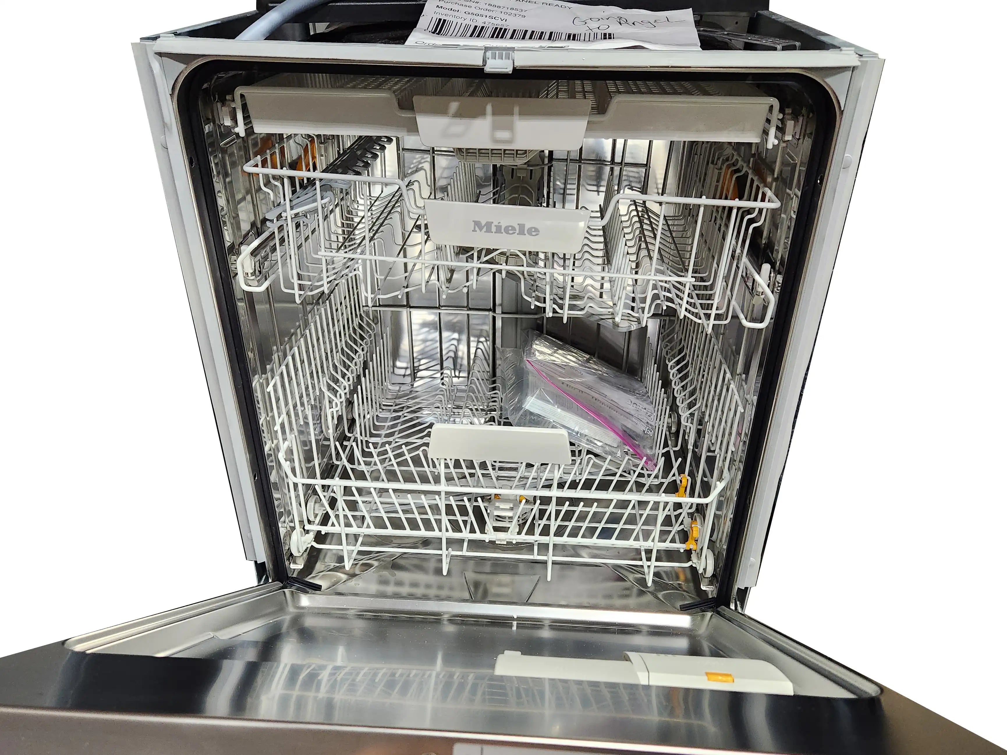 Miele G 5051 SCVi 24" Panel Ready Fully Integrated Dishwasher