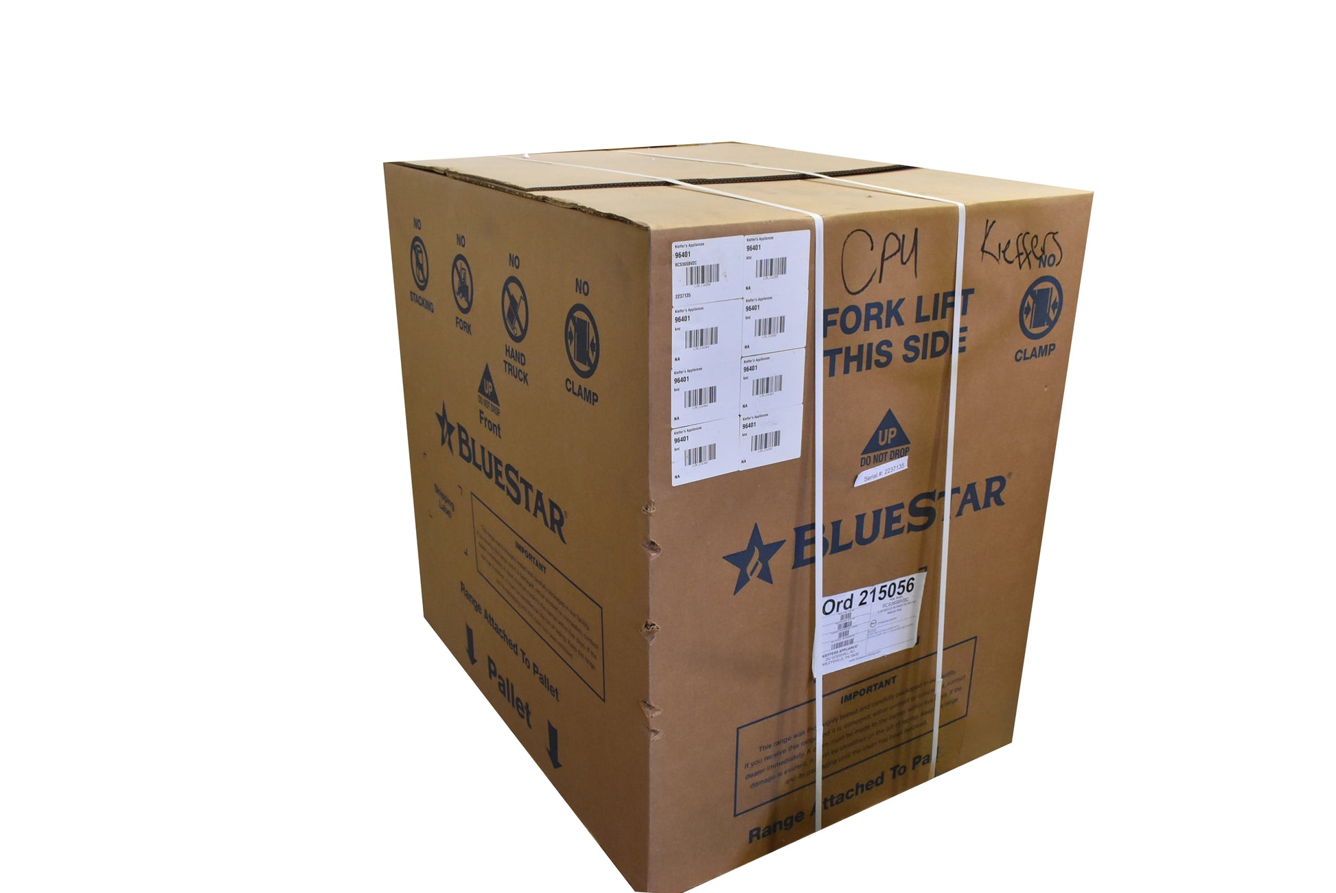 Blue Star RCS36SBV2C 36" Ultramarine Blue Freestanding Gas Range