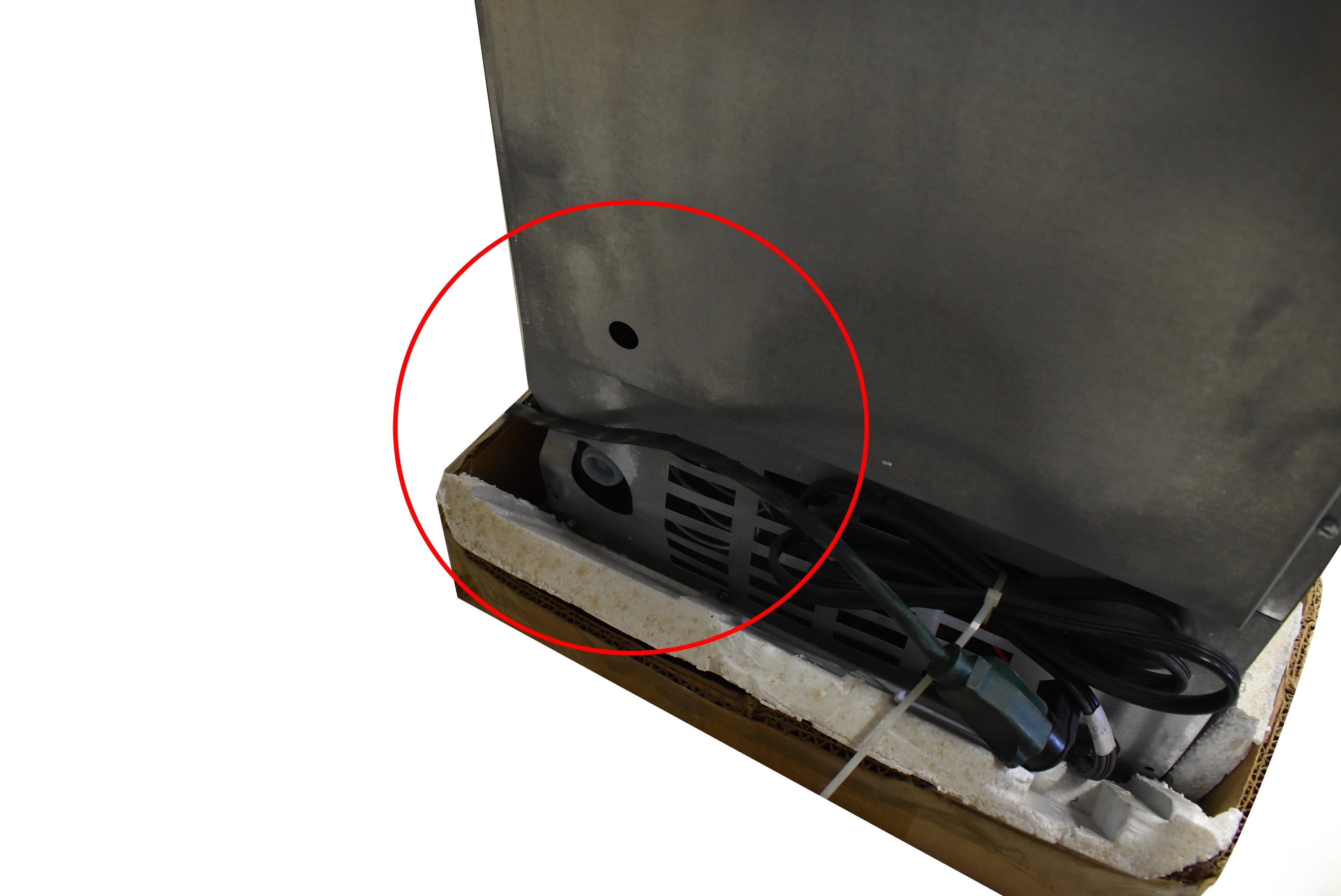 U-Line UBI2115S01 15" Stainless Steel Undercounter Crescent Cube Ice Maker