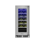 Marvel MP15WSF4LP 15" Panel Ready Glass Door Wine Cooler, Single Zone, 2019