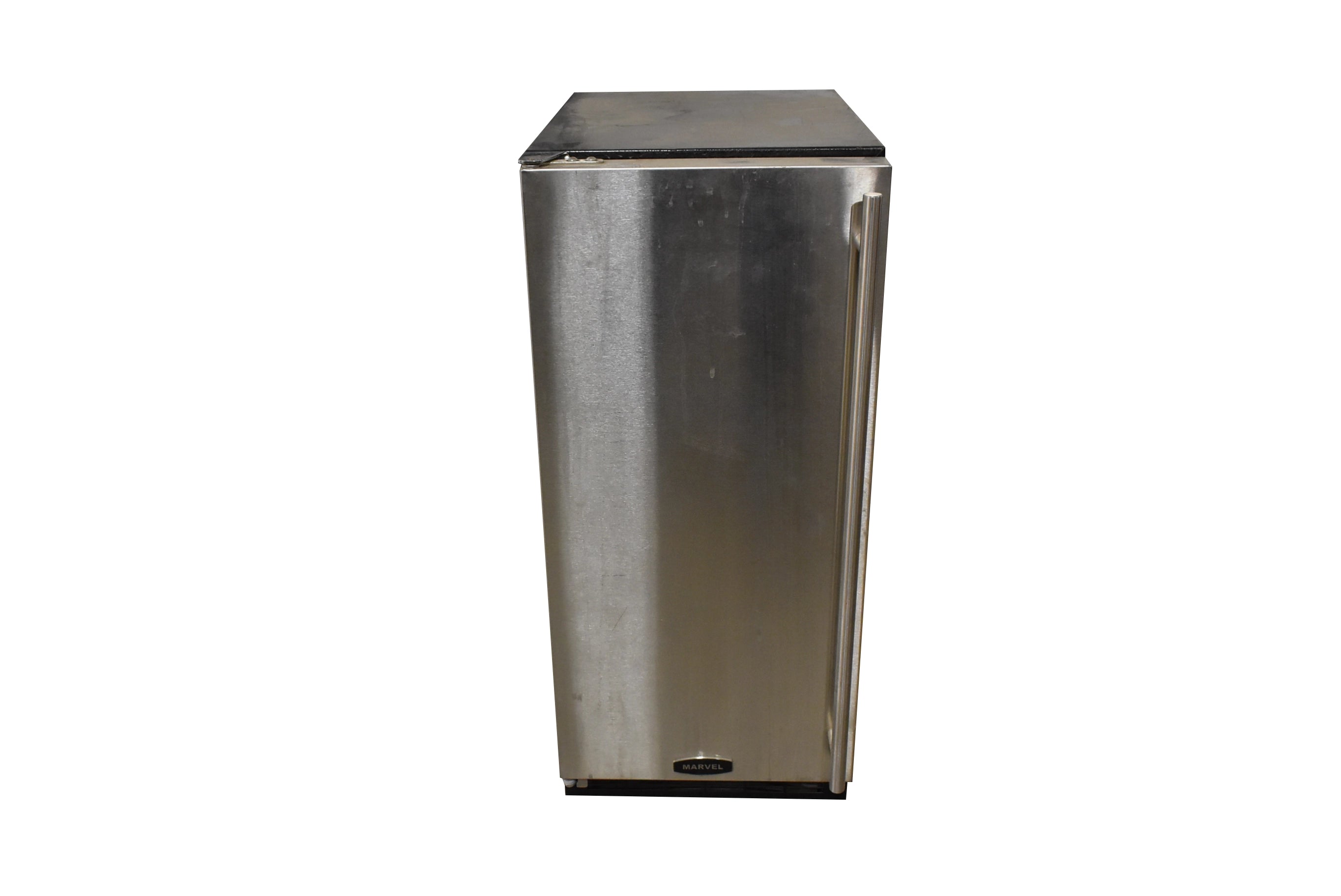 Marvel 25IM-BS-F-L 15" Stainless Steel Crescent Cube Ice Maker