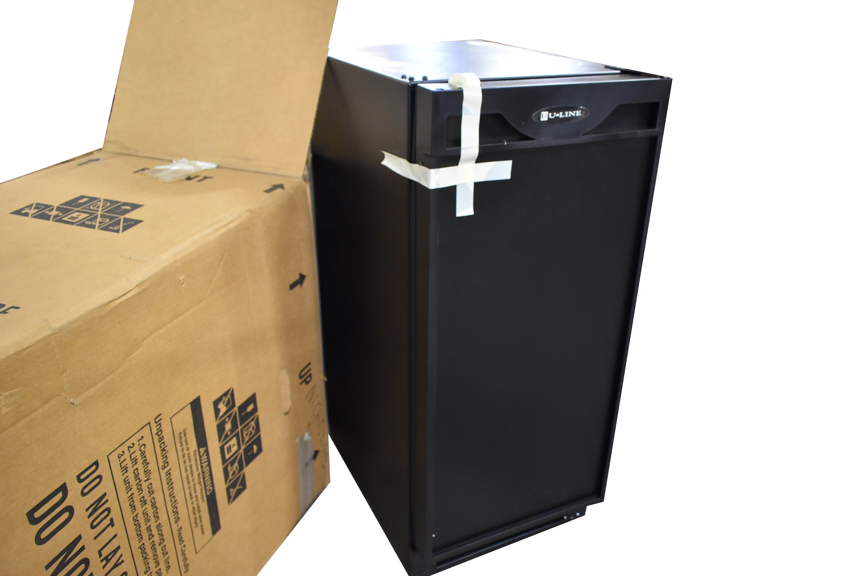 U-Line U-1115RB-00 15" Black Undercounter All Refrigerator