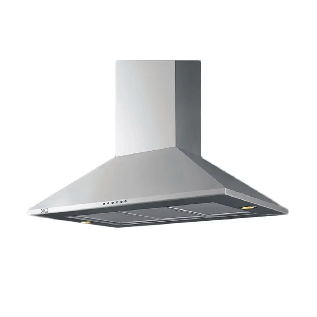 XO XOBI36S 36" Stainless Steel Island Chimney Range Hood, Blower Included