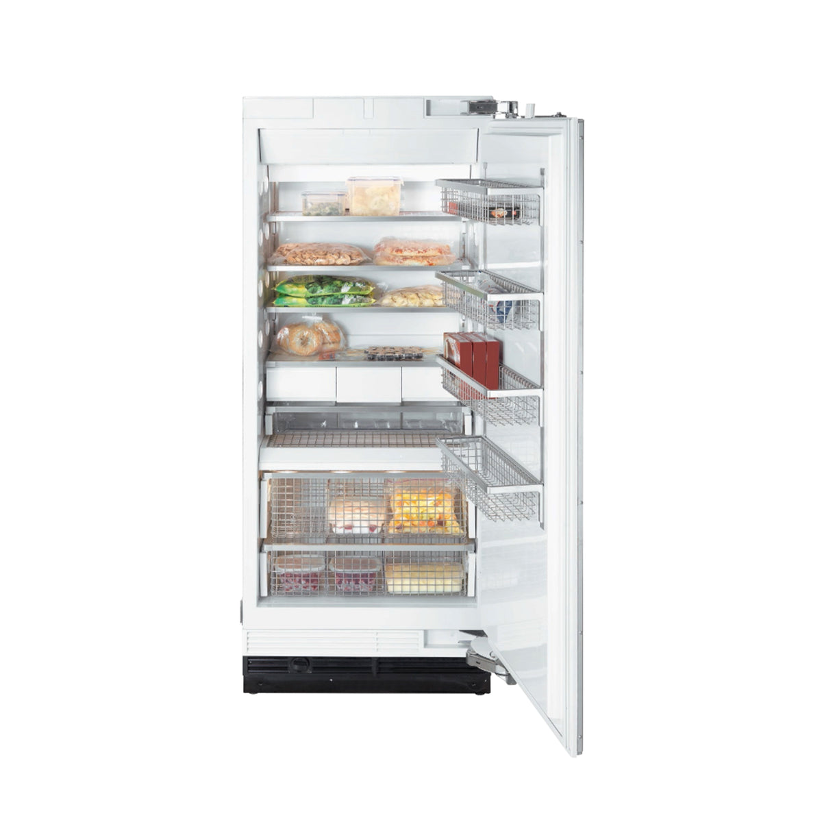 Miele F 1801 Vi/46 30" Panel Ready All Freezer, Right Hinge