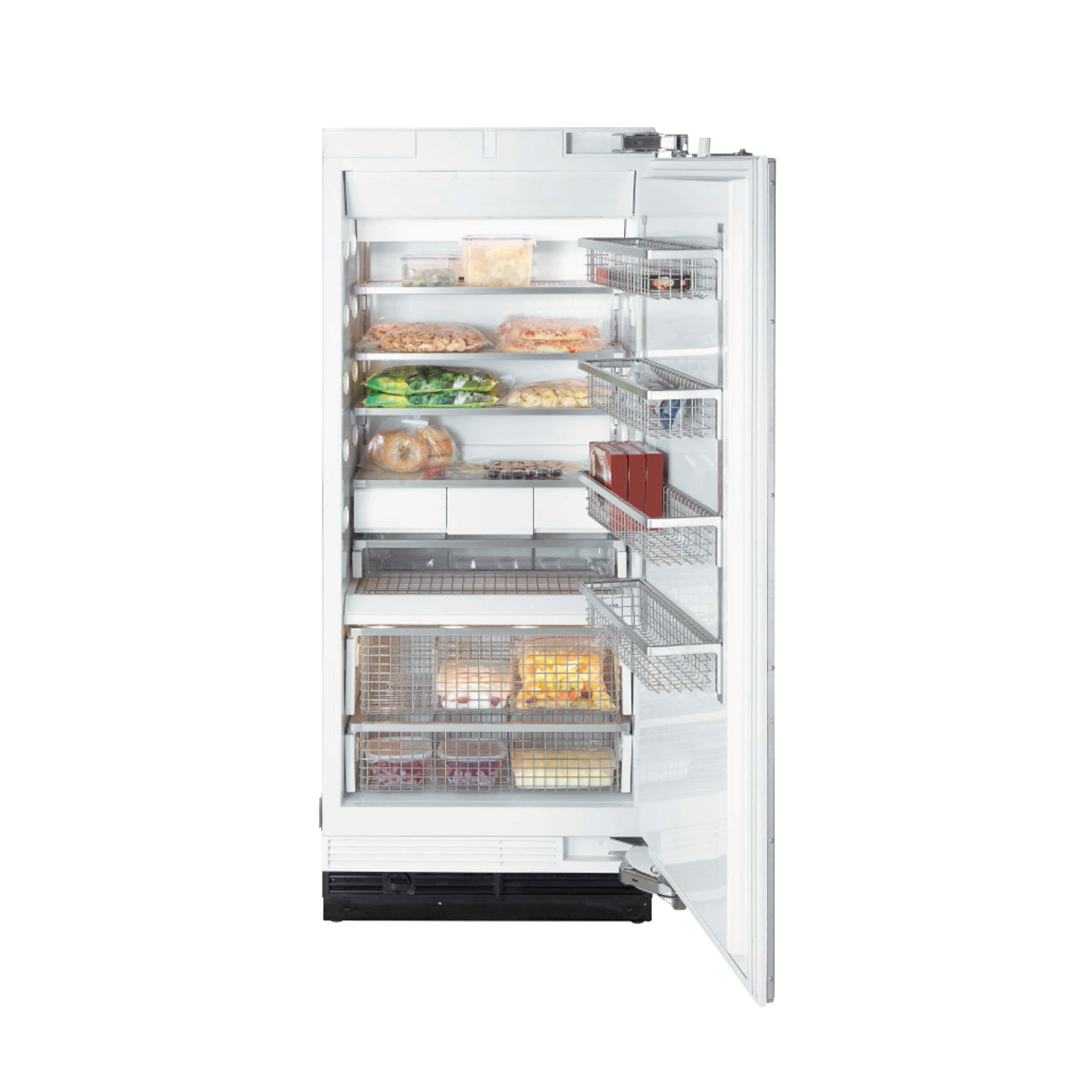 Miele F 1801 Vi/46 30" Panel Ready All Freezer, Right Hinge