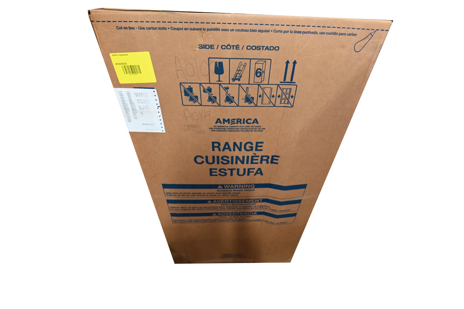 Whirlpool WFG525S0JS 30" Stainless Steel Gas Range