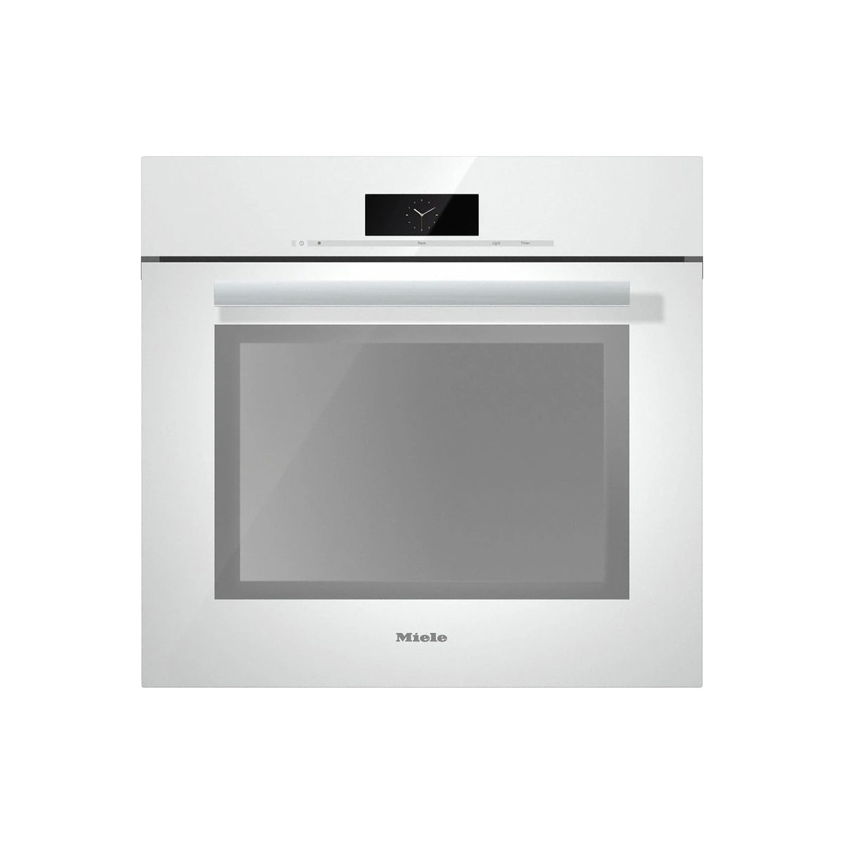 Miele H68802BP 30" White Electric Single Wall Oven