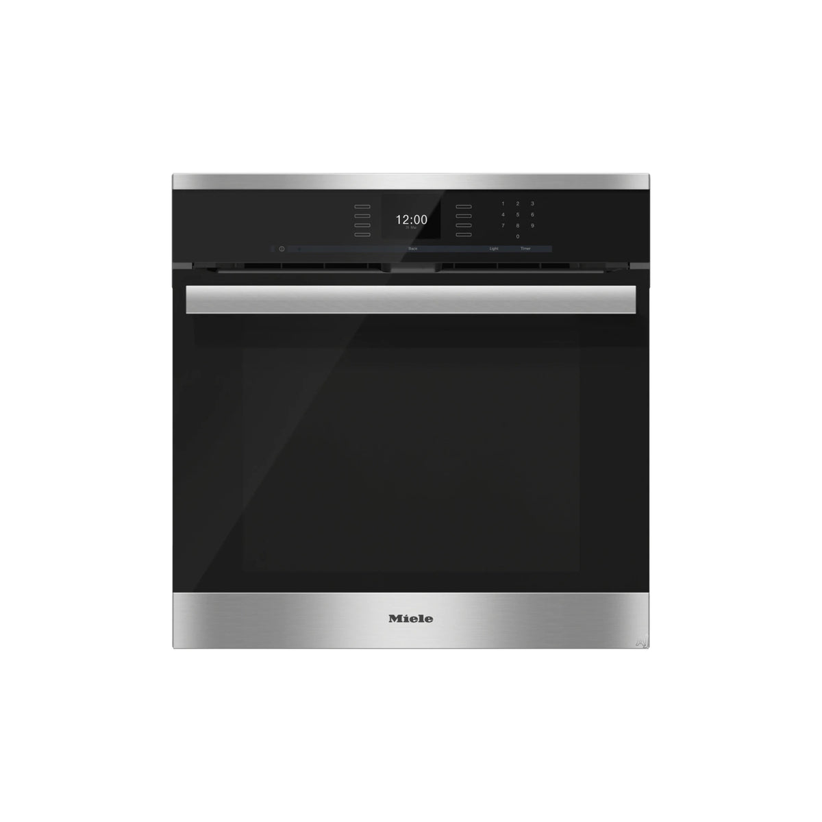 Miele H6660BP 24" Stainless Steel Electric Single Wall Oven