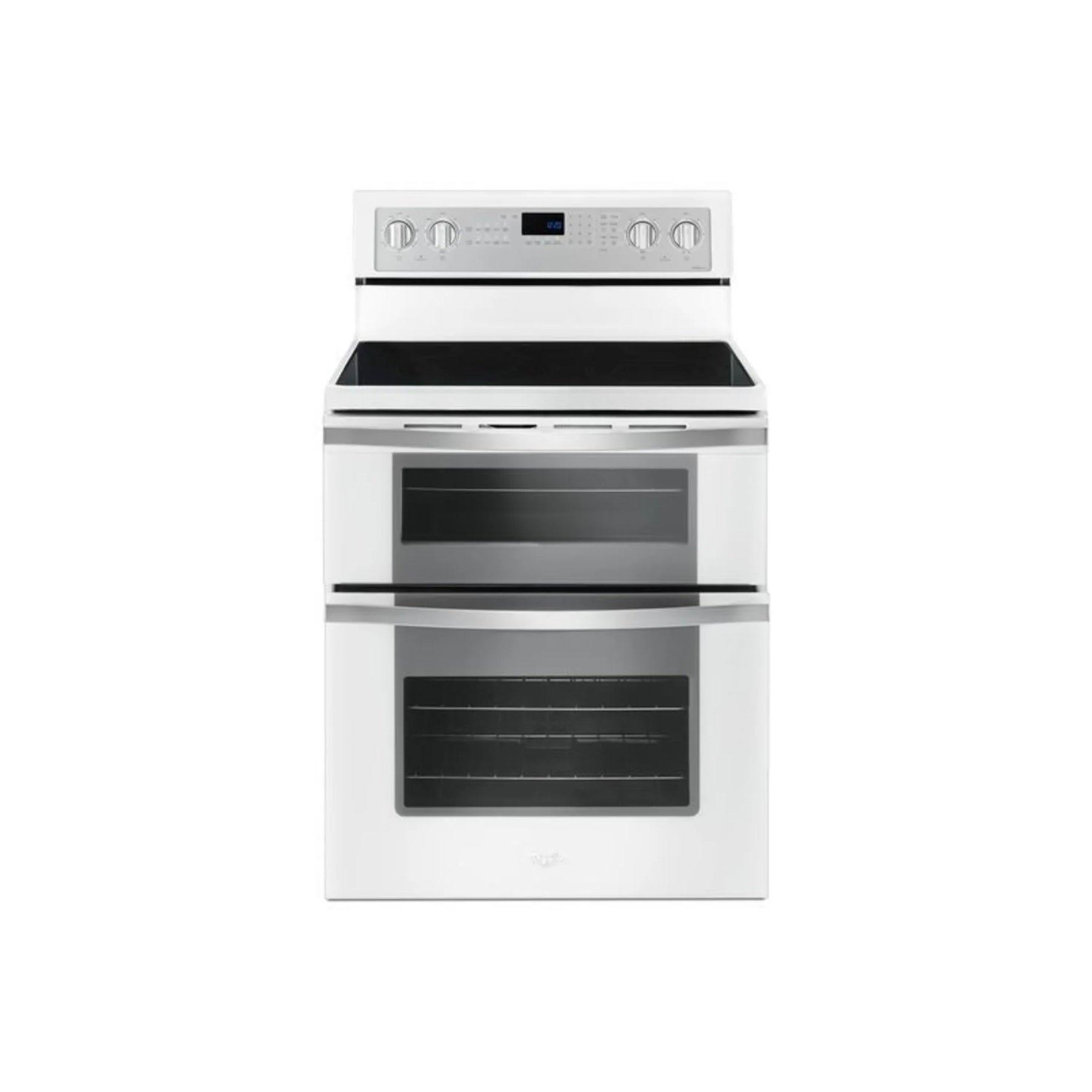 Whirlpool WGE745C0FH 30" White Steel Electric Range
