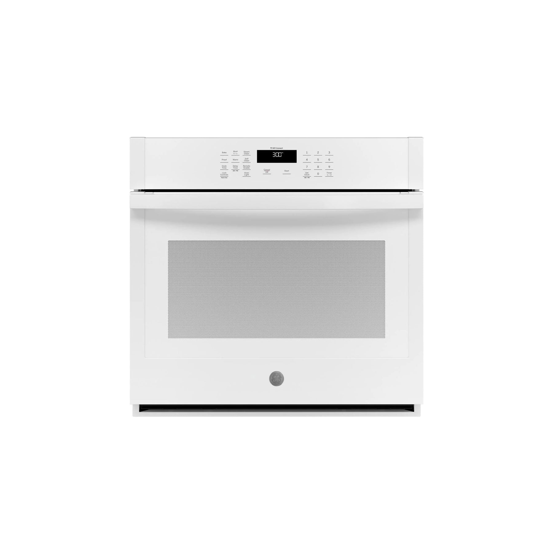 GE JTS3000DNWW 30" White Electric Single Wall Oven